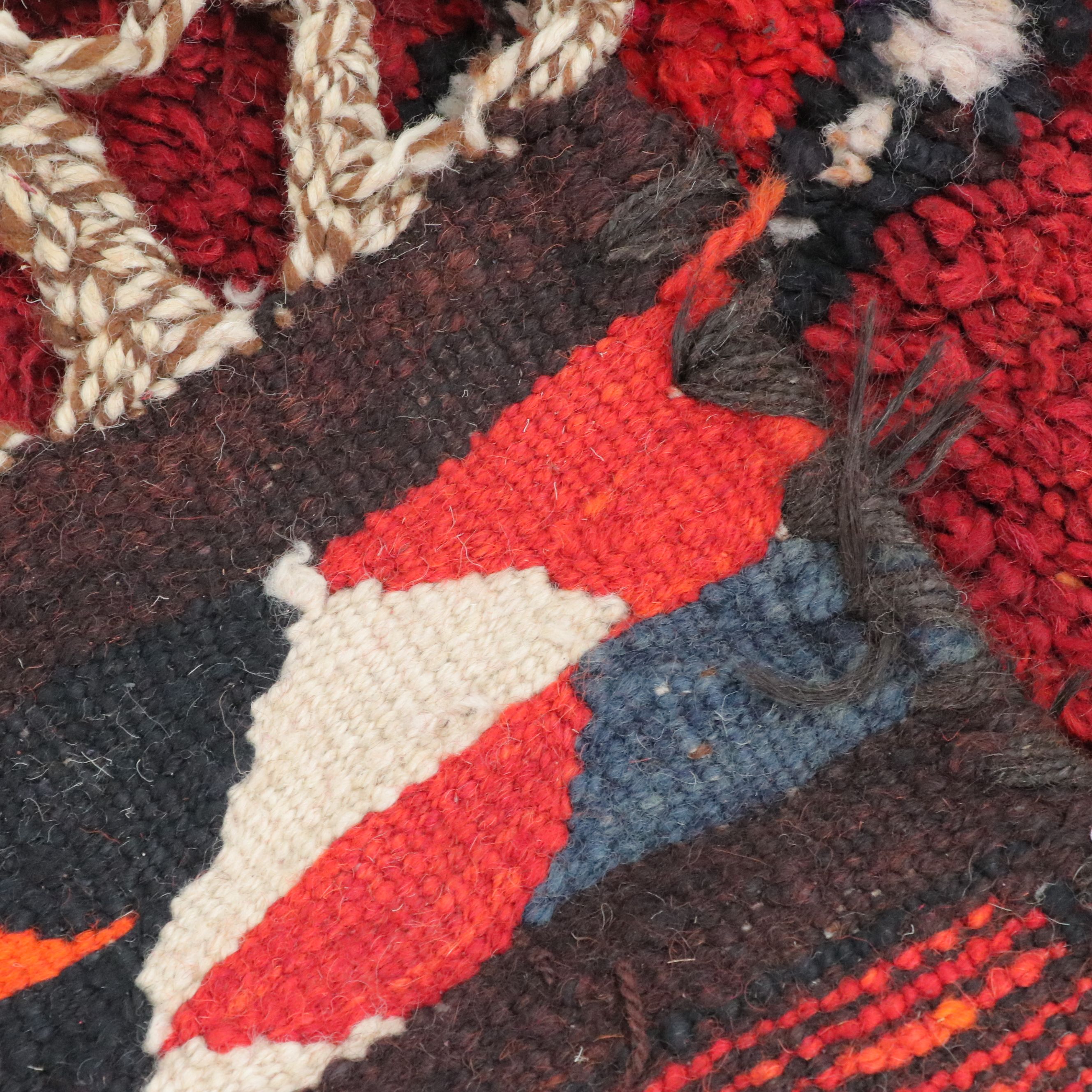 3'2 x 12'2 Hand-Knotted Moroccan Berber Long Rug