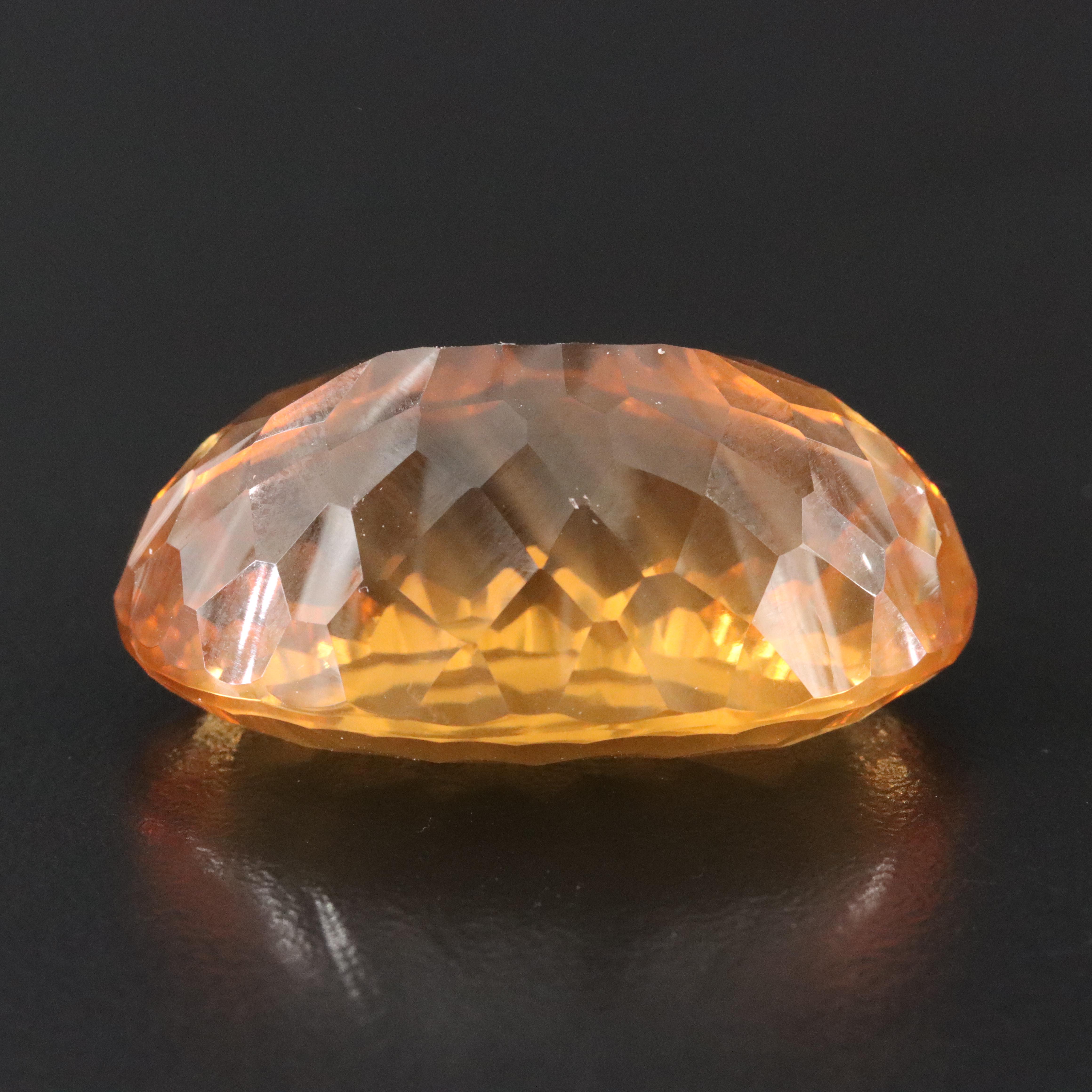 Loose 58.31 CT Citrine