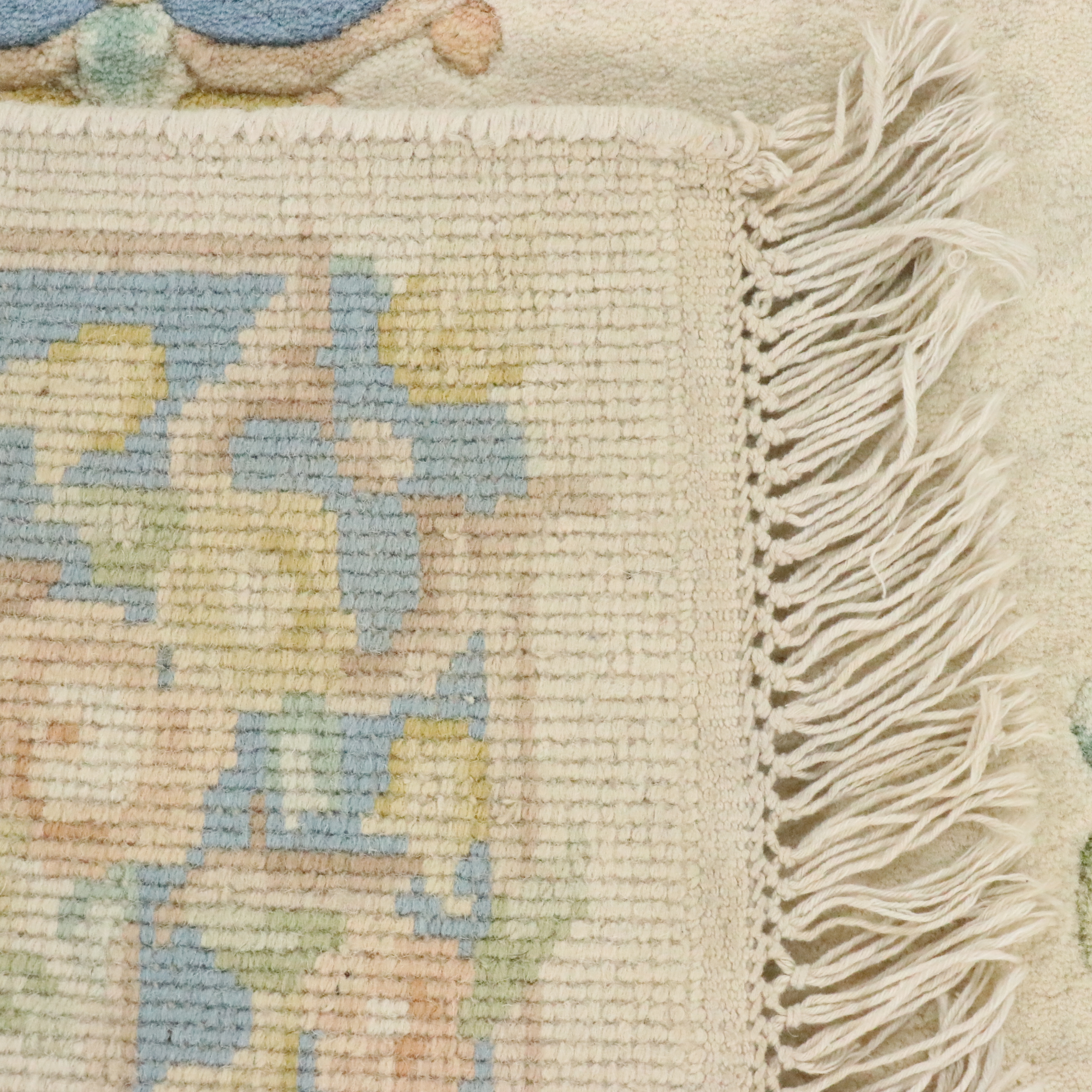 2'11 x 5'10 Hand-Knotted Indo-Chinese Peking Accent Rug