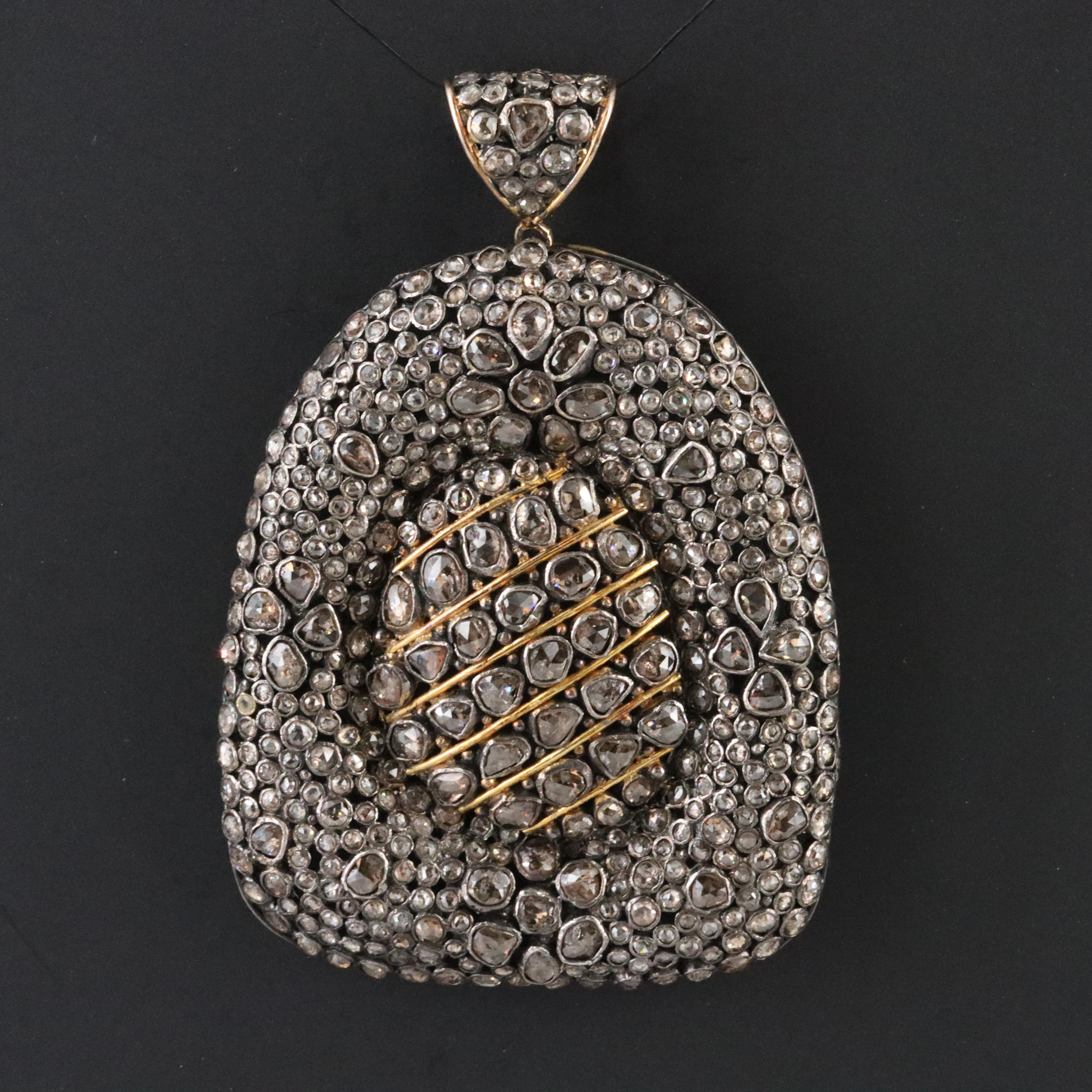 Sterling Diamond Pendant