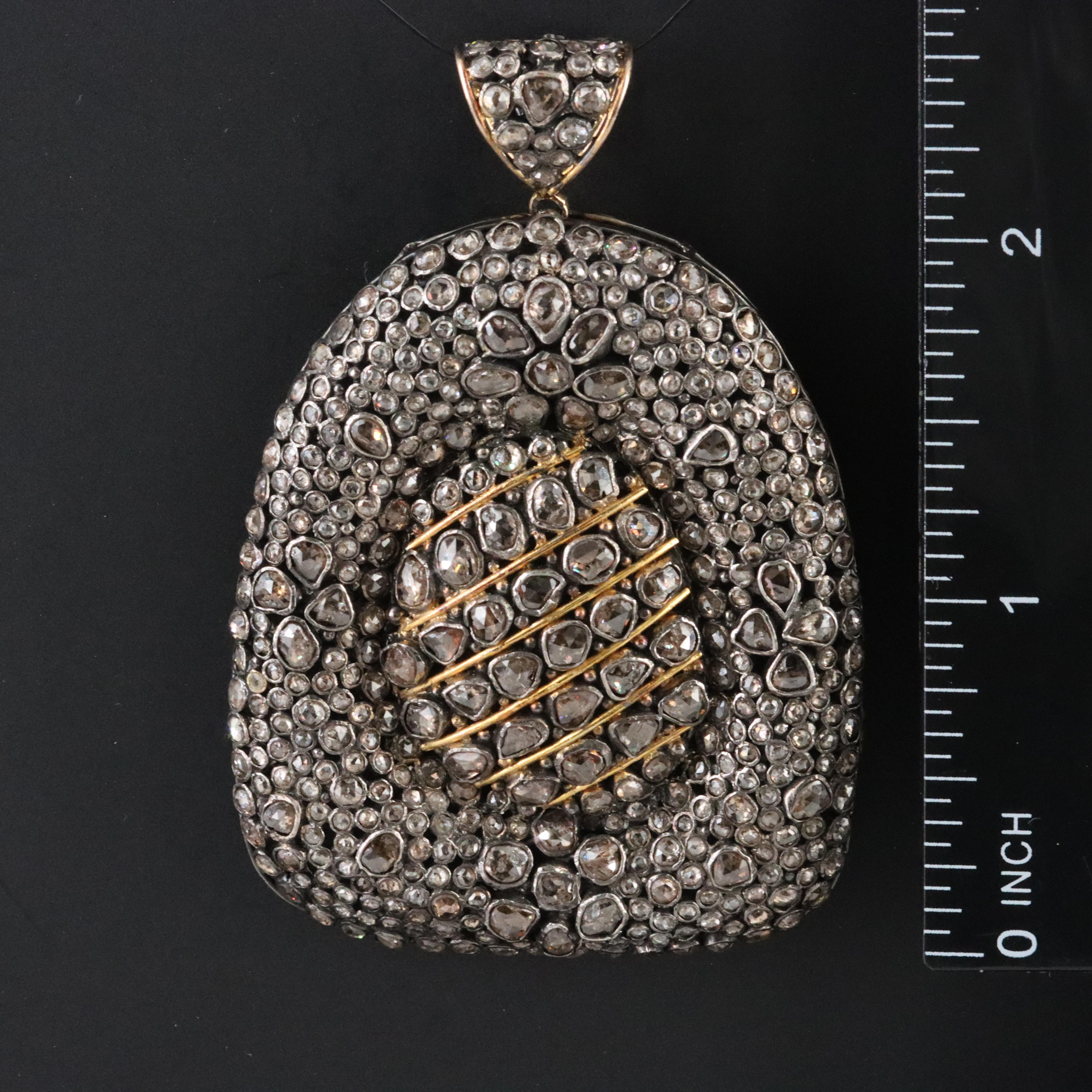 Sterling Diamond Pendant