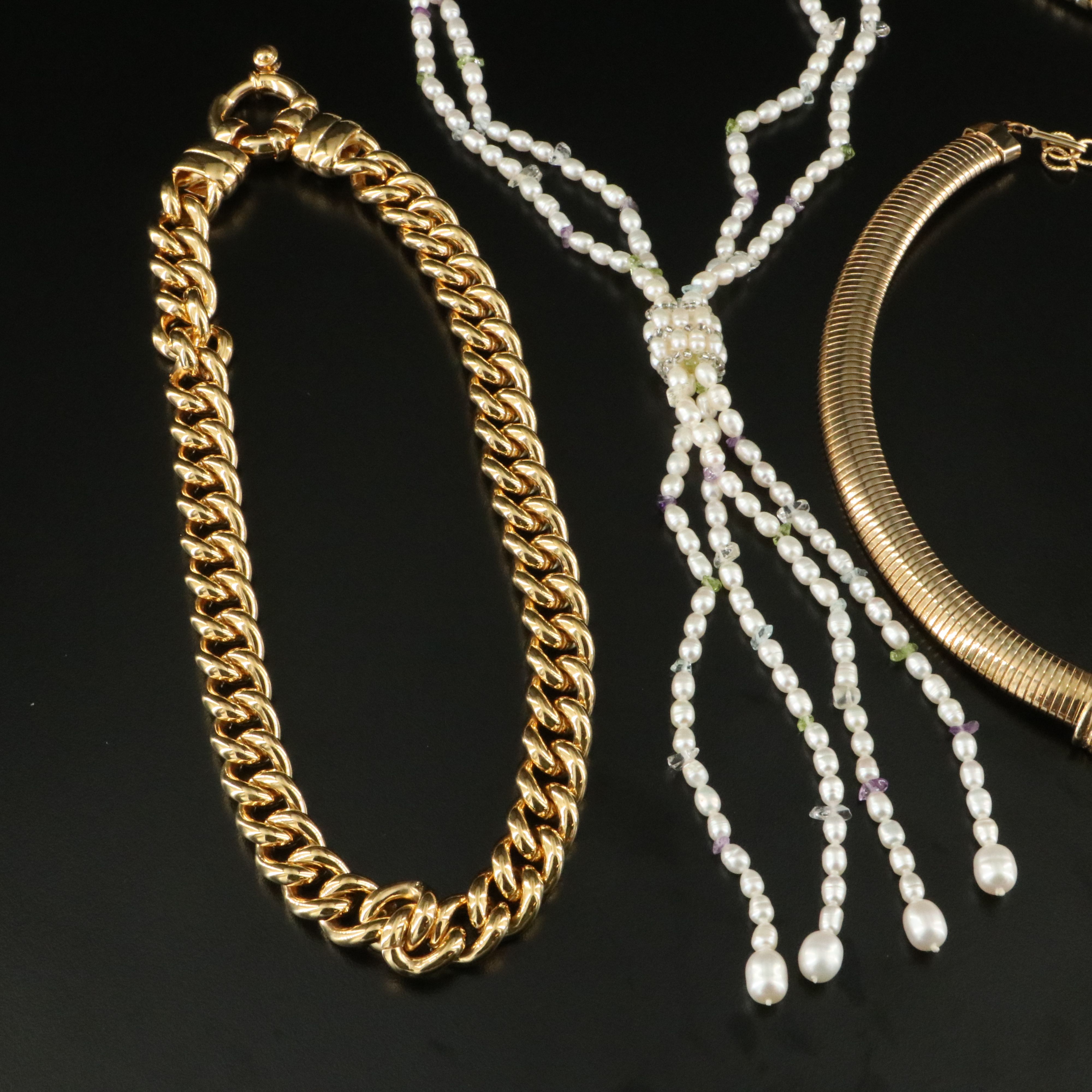 Michael Ricker Elephant Necklace Featured in 1970s Jewelry Collection