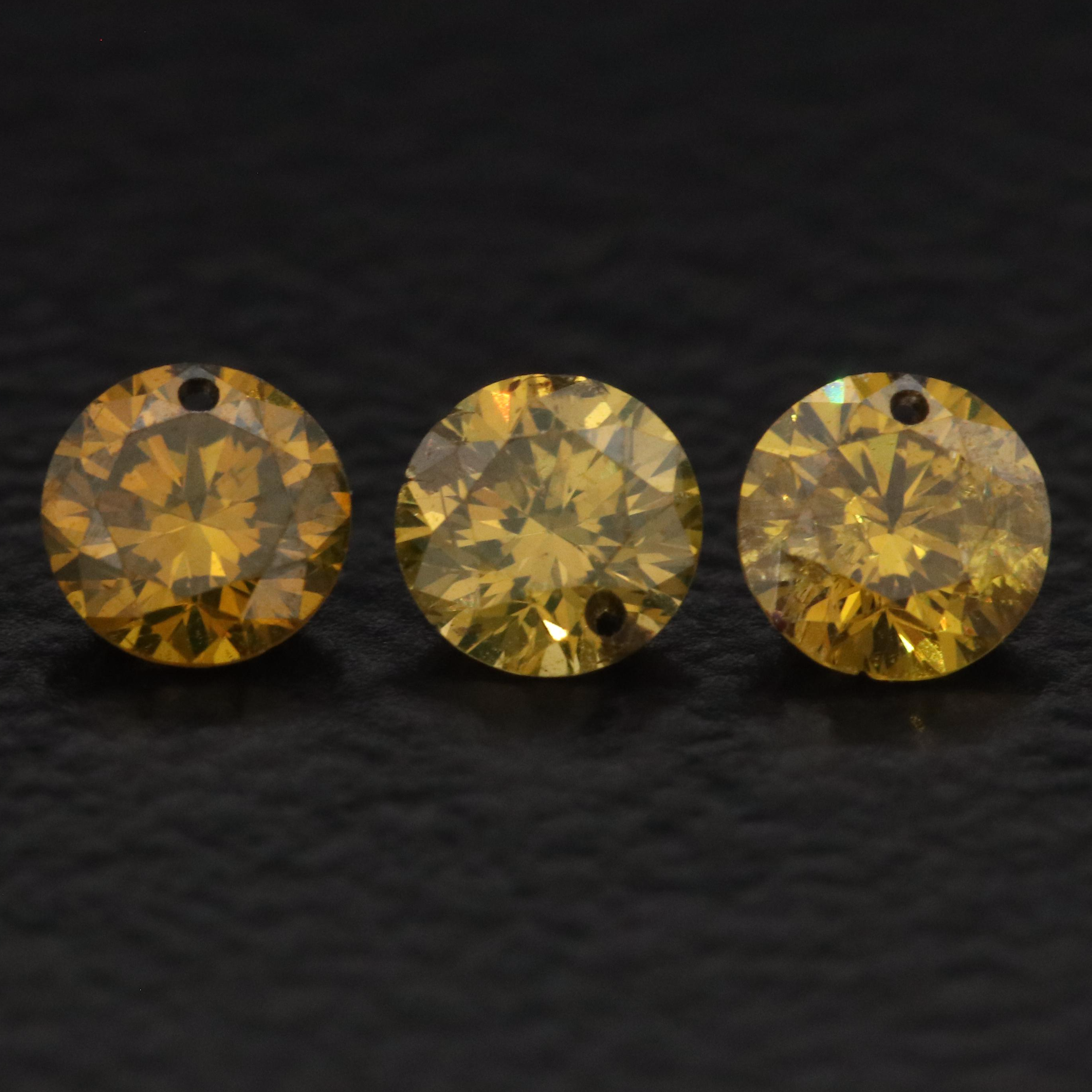 Loose 0.38 CTW Diamond Lot