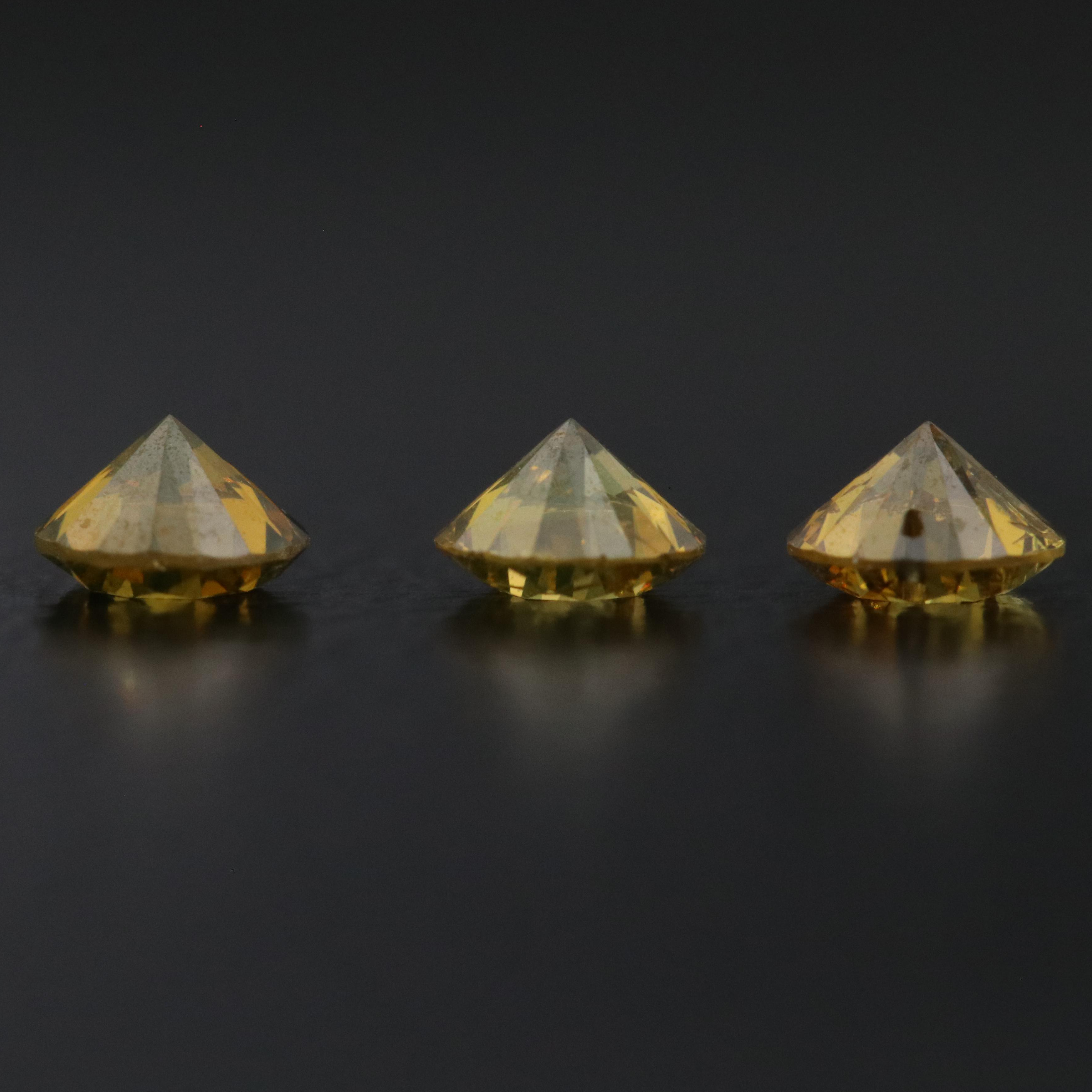 Loose 0.38 CTW Diamond Lot