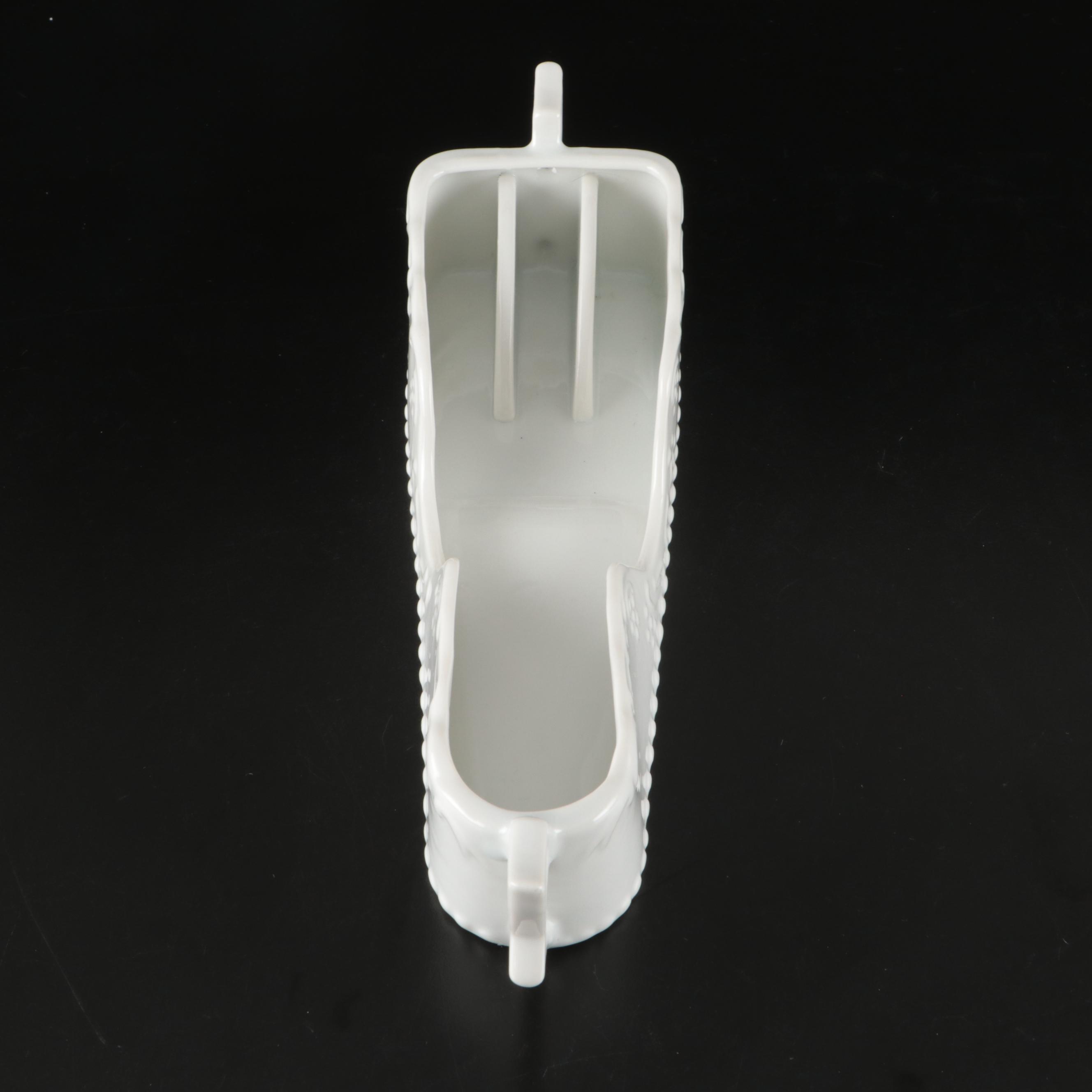 Priken-hammer Porcelain Tea Set with Mikasa and Other Cutlery Caddies