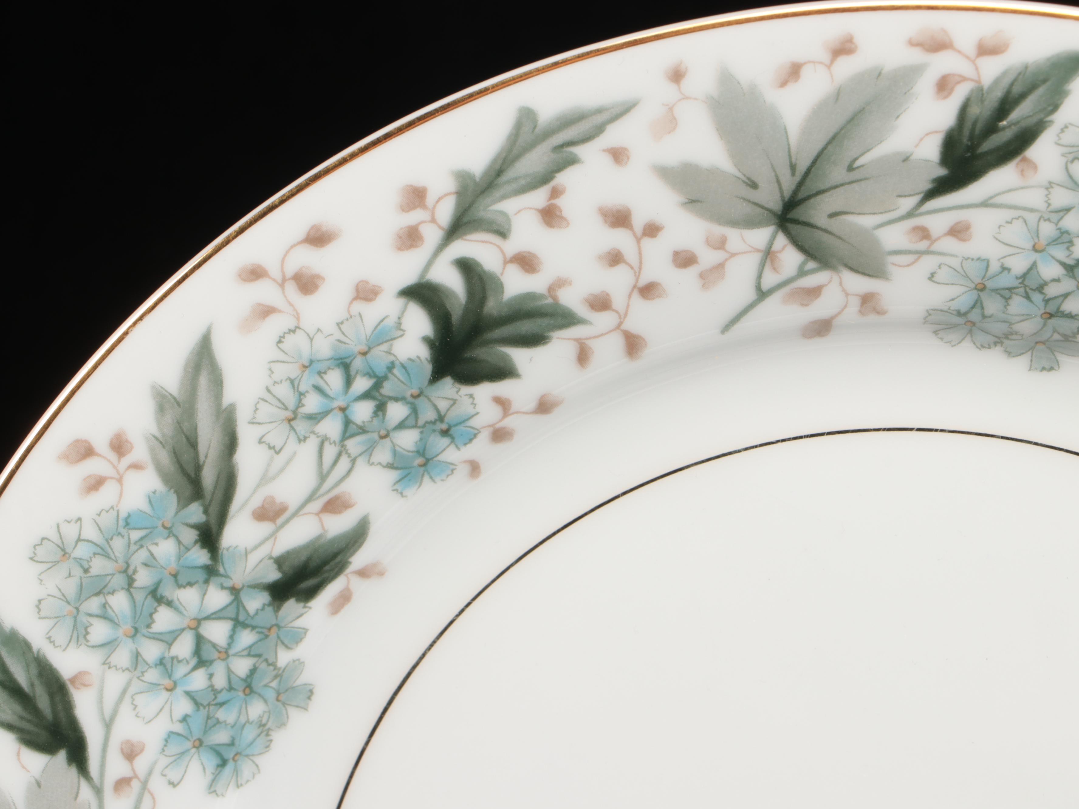 Noritake "Argyle" Bone China Dinnerware, Mid-20th Century