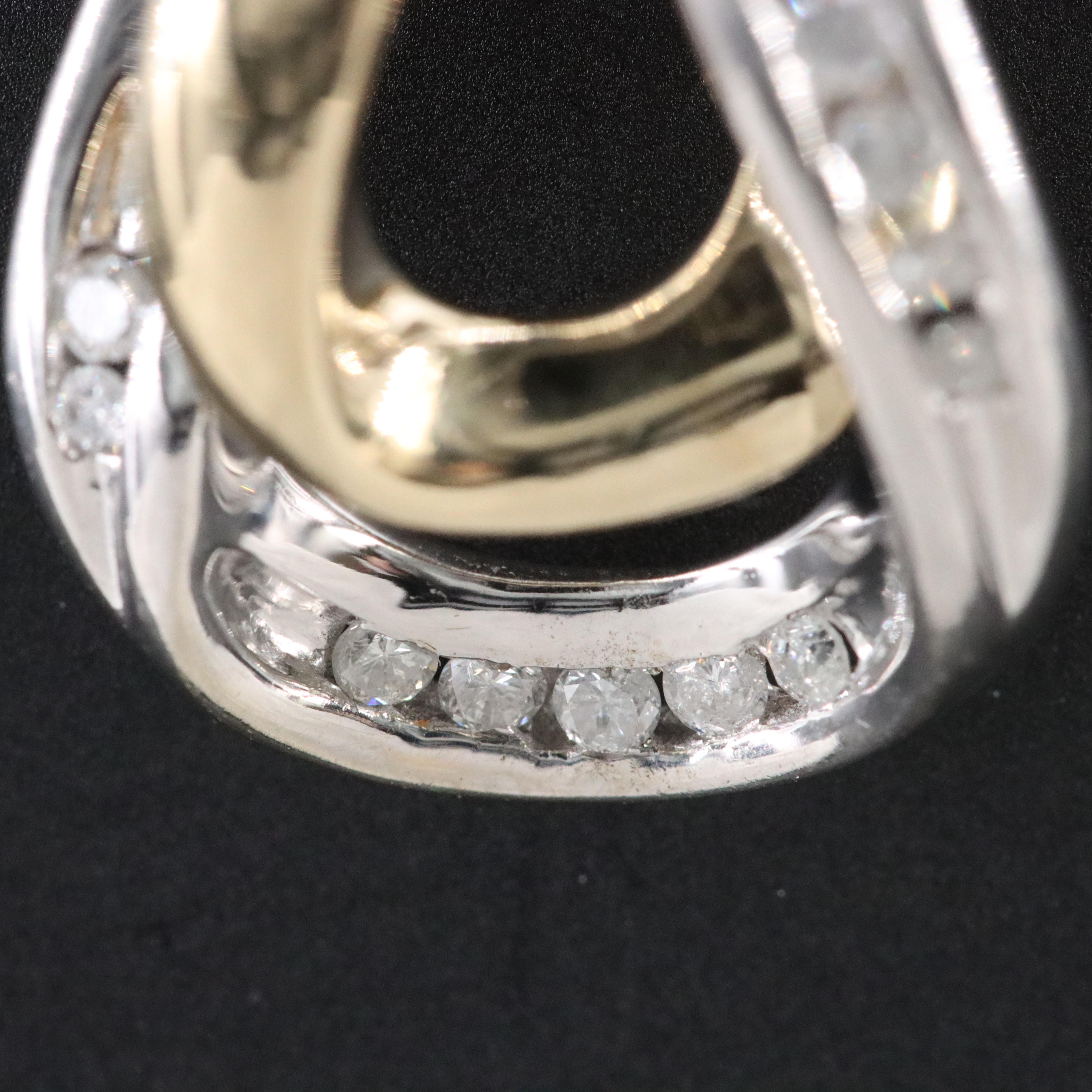 10K 0.25 CTW Diamond Pendant