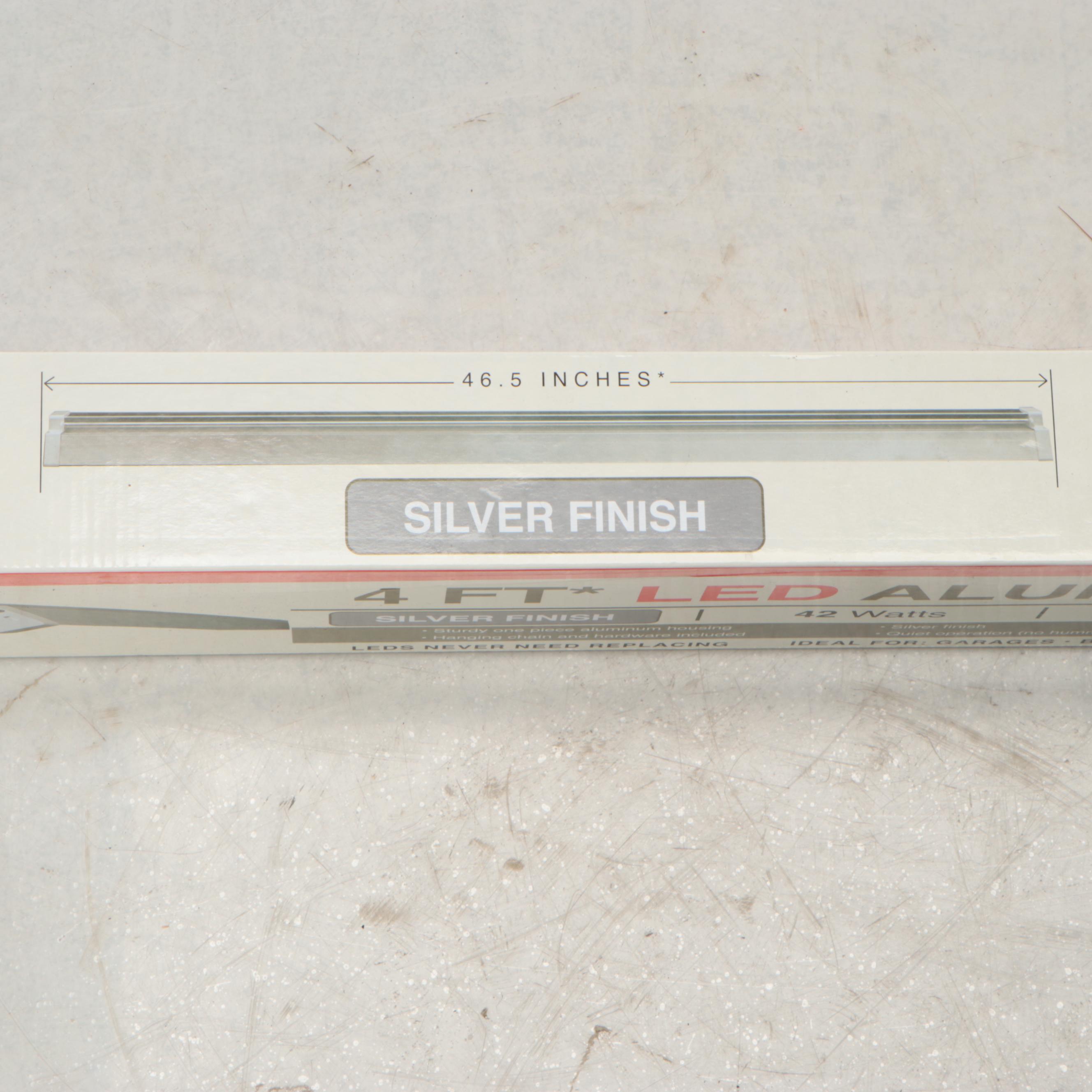 Honeywell Aluminum LED Shop Light and LED Handheld Work Light with Speaker