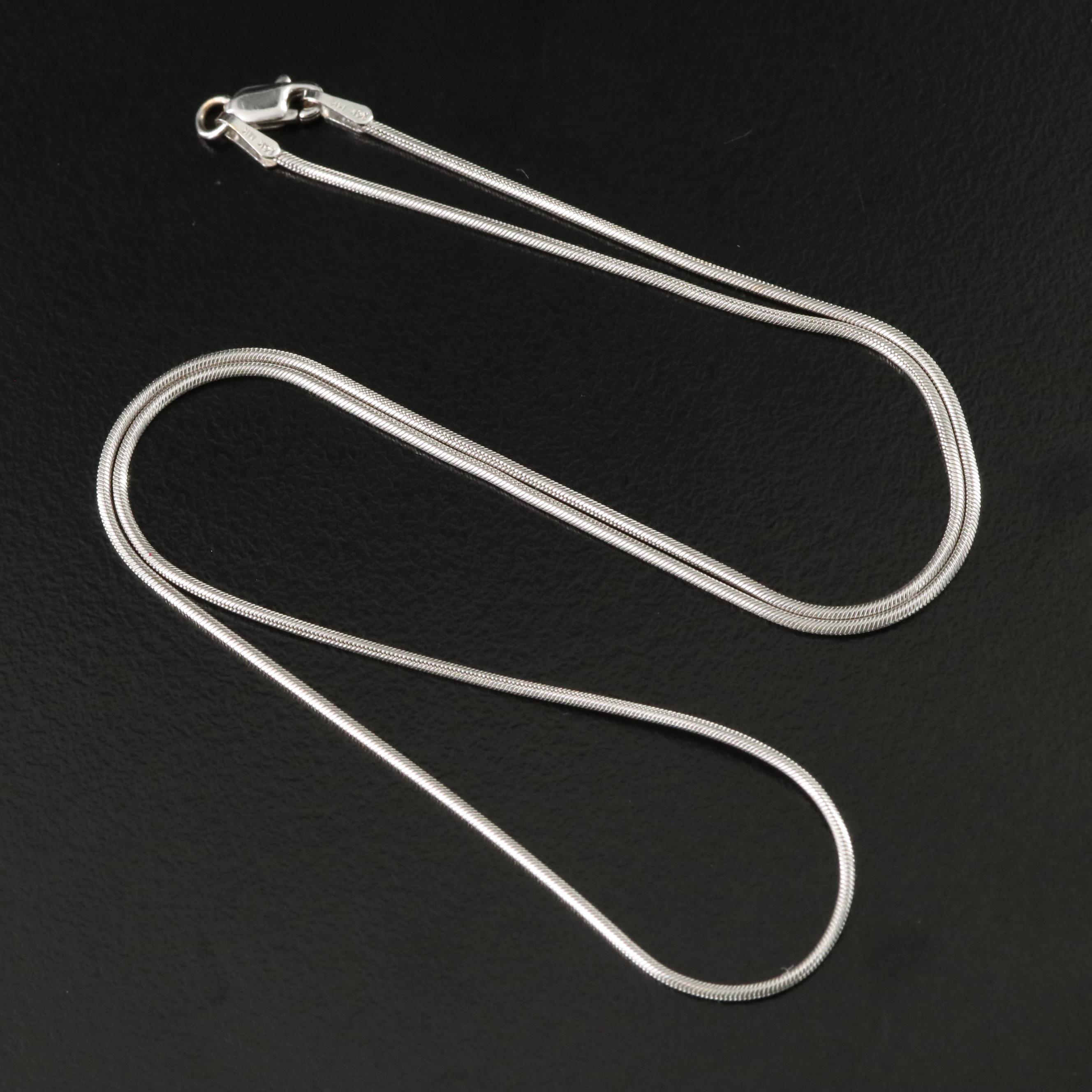 Italian 14K Snake Chain Necklace