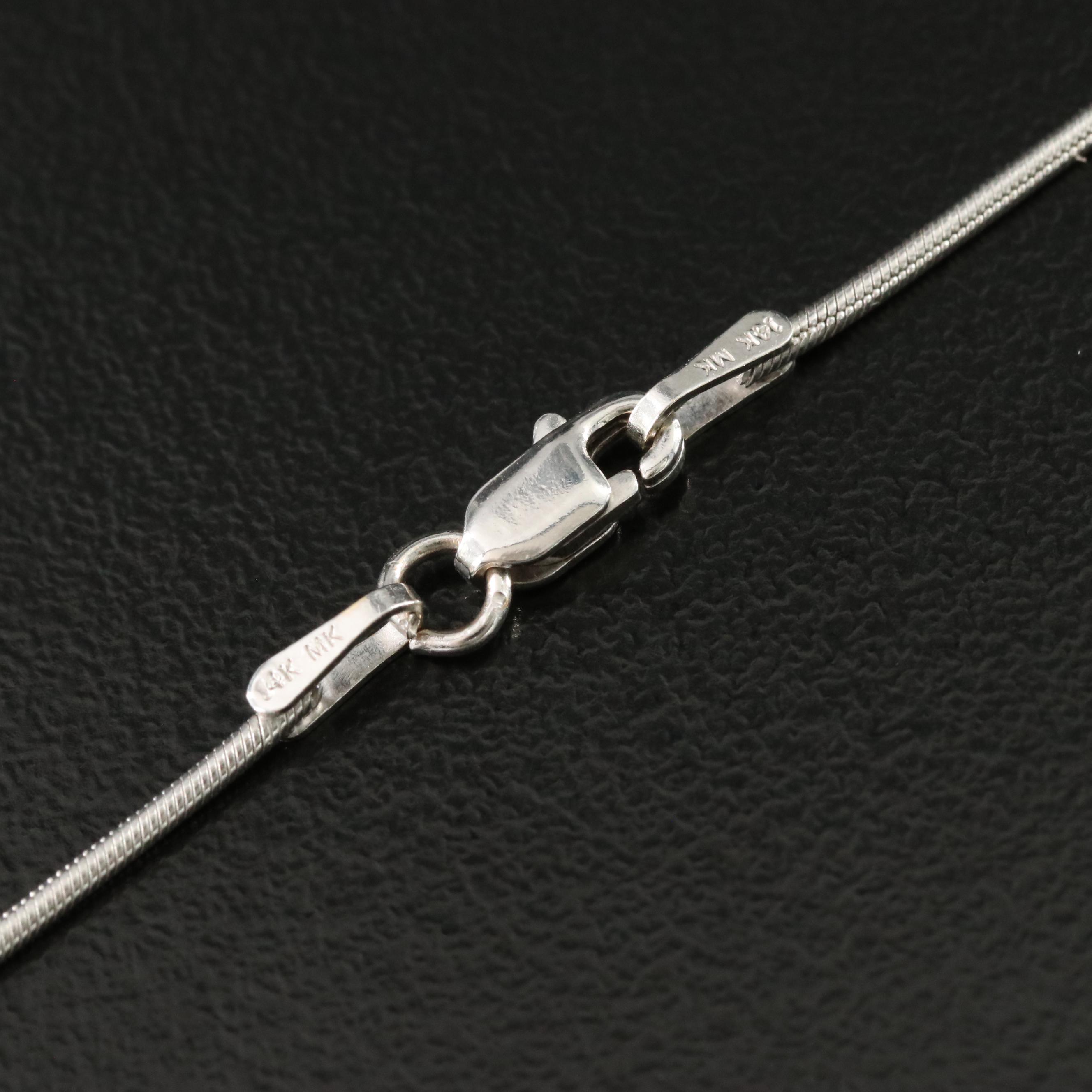 Italian 14K Snake Chain Necklace