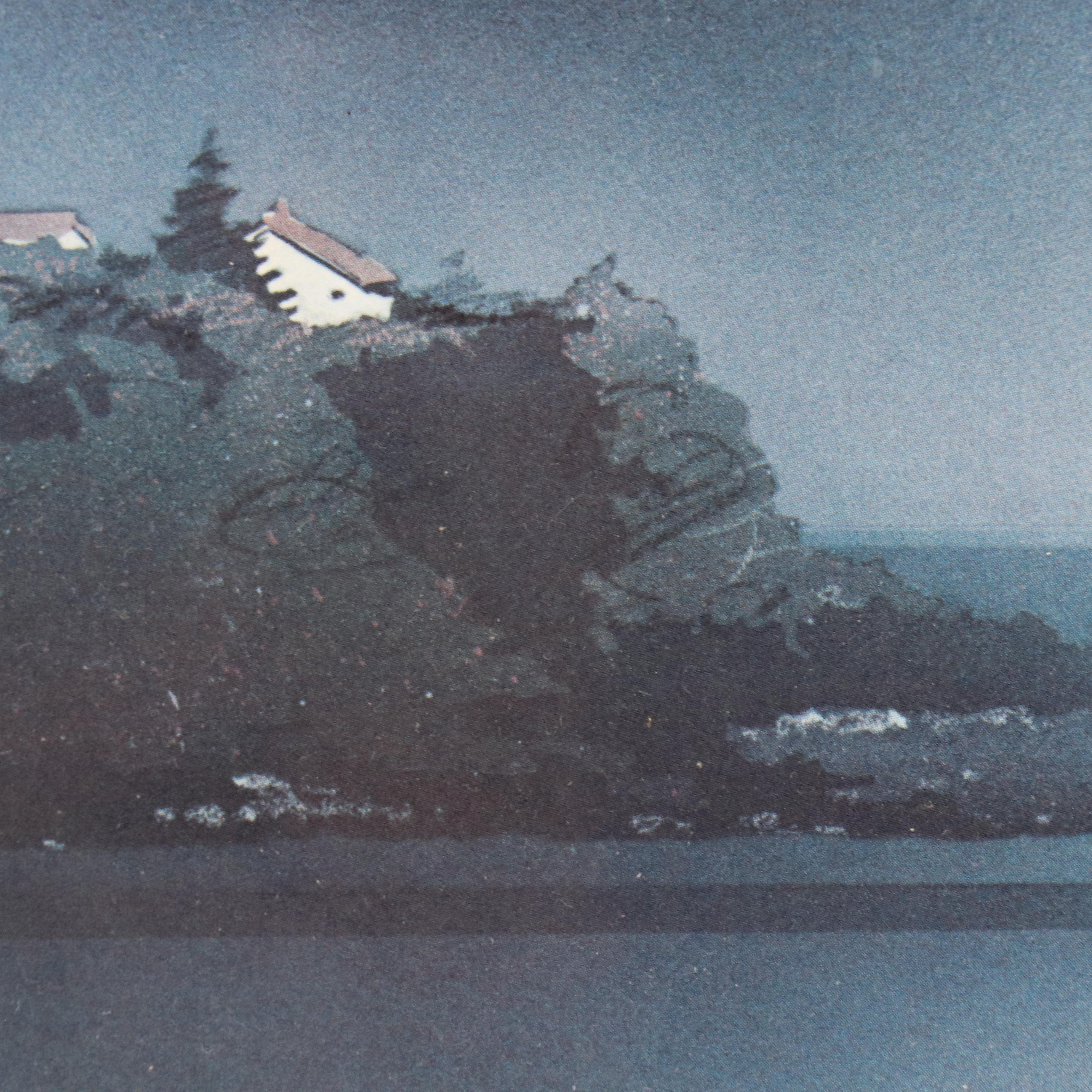 John Fehringer Offset Lithograph "Guardian" with Other Lighthouse Prints