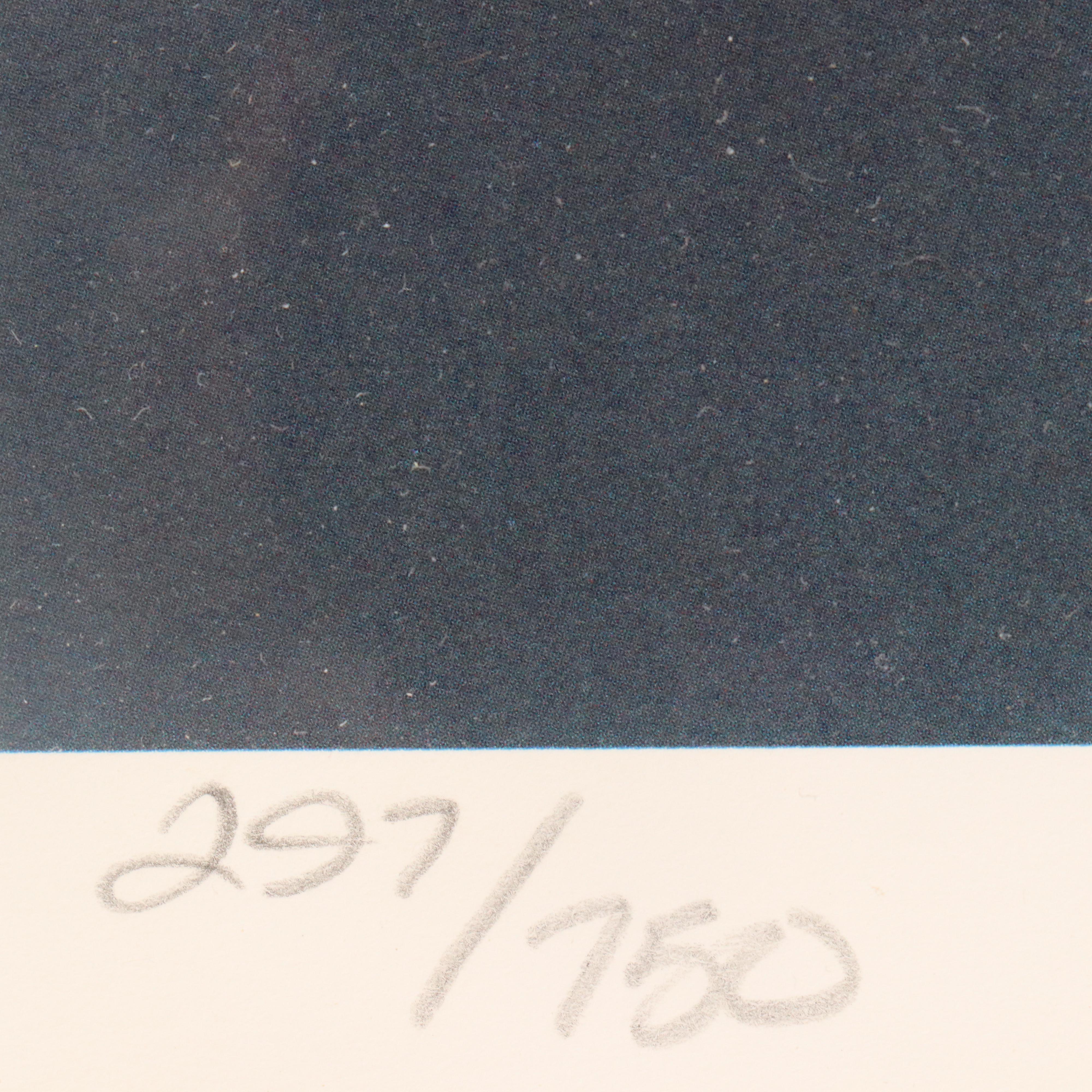 John Fehringer Offset Lithograph "Guardian" with Other Lighthouse Prints