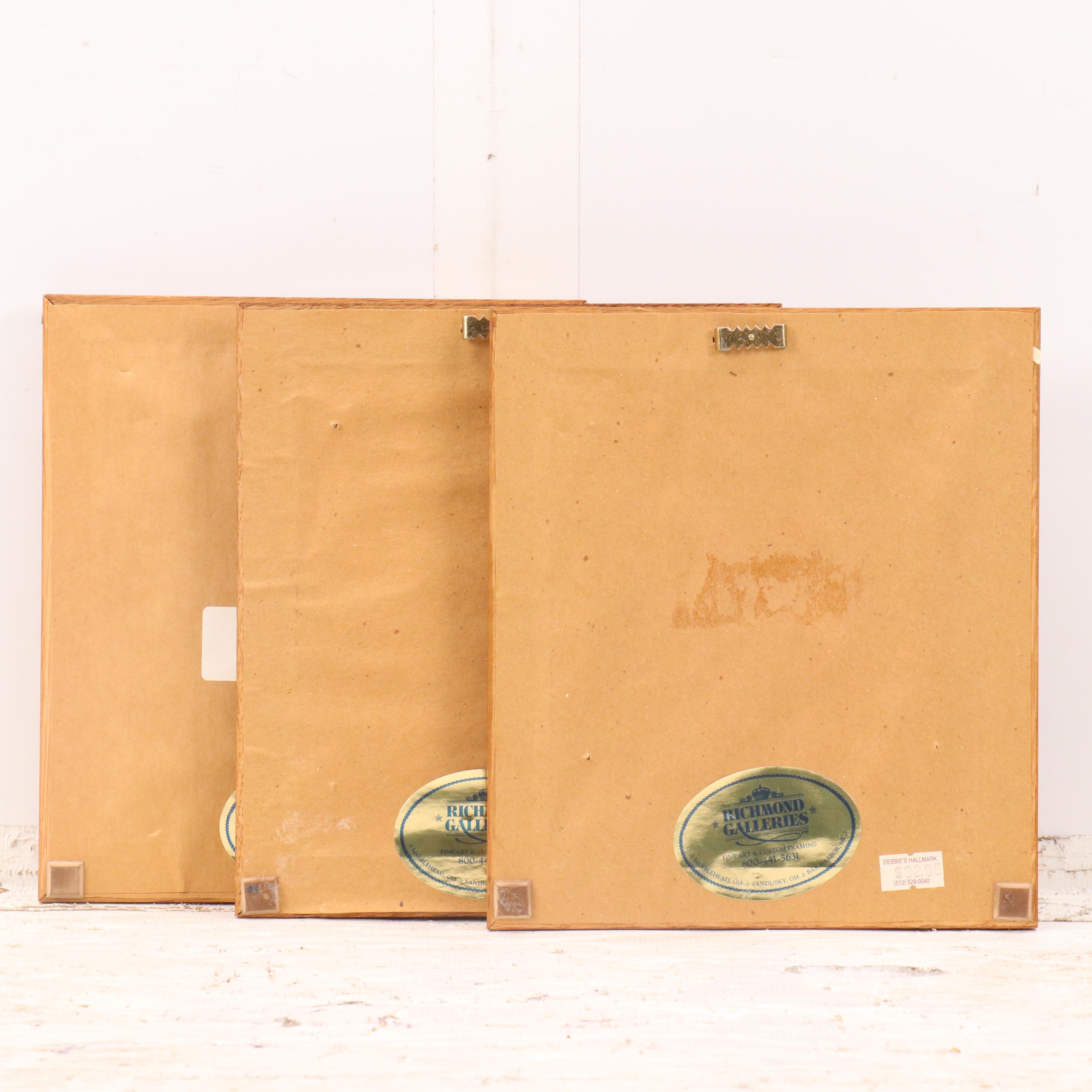 John Fehringer Offset Lithograph "Guardian" with Other Lighthouse Prints