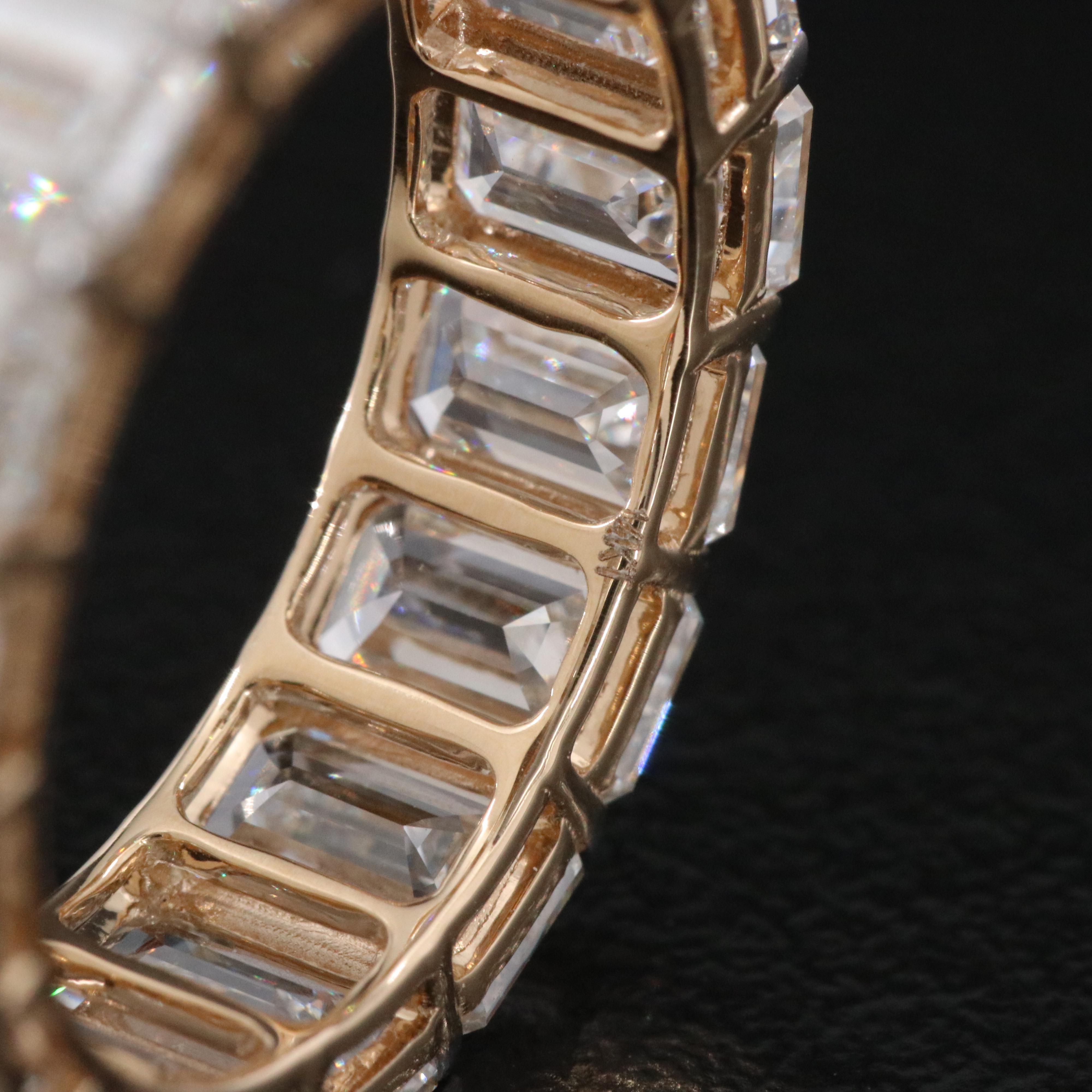 14K 9.86 CTW Lab Grown Diamond Eternity Band