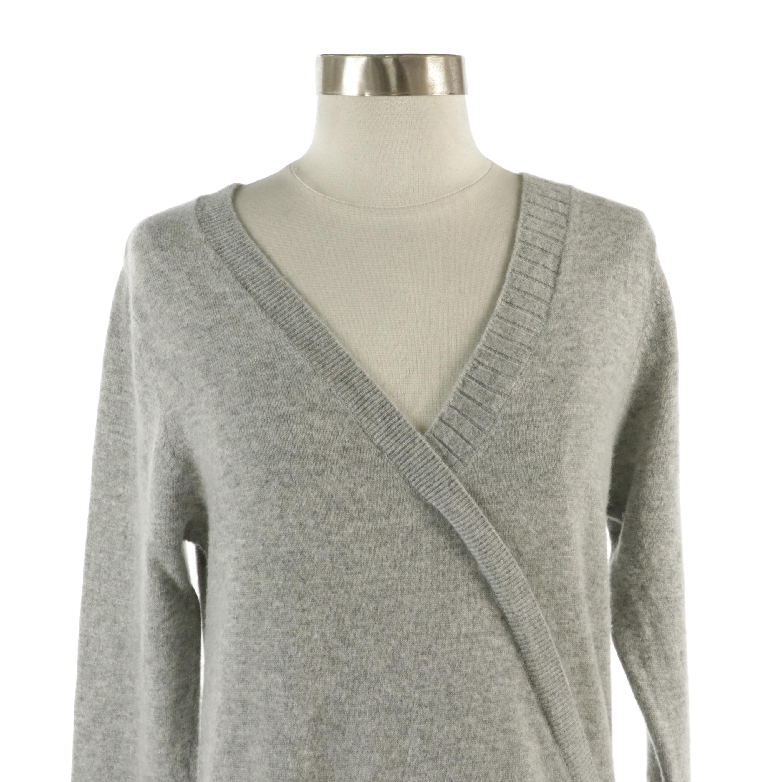 Boy. by Band of Outsiders Grey Wool and Cashmere Blend Sweater Dress