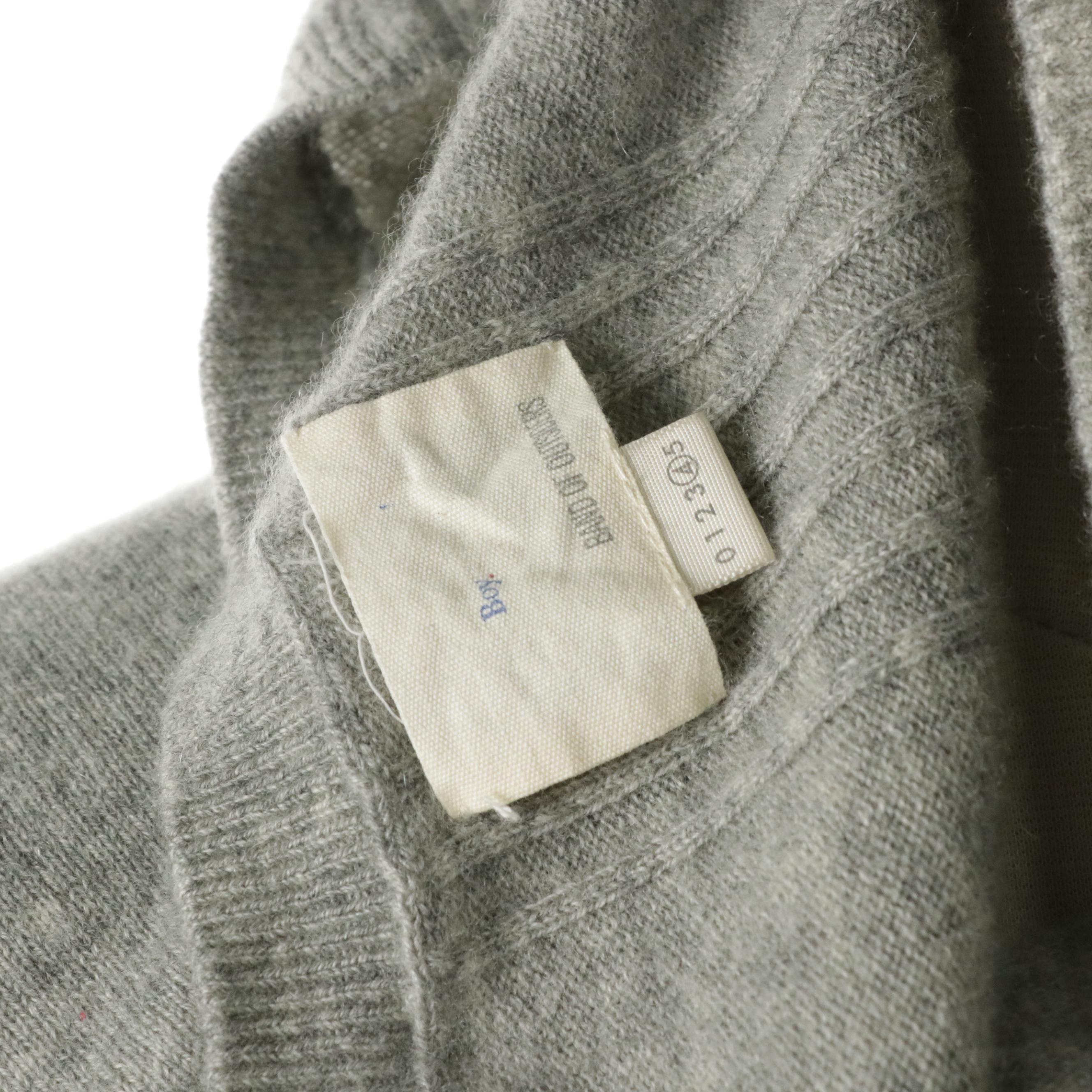 Boy. by Band of Outsiders Grey Wool and Cashmere Blend Sweater Dress