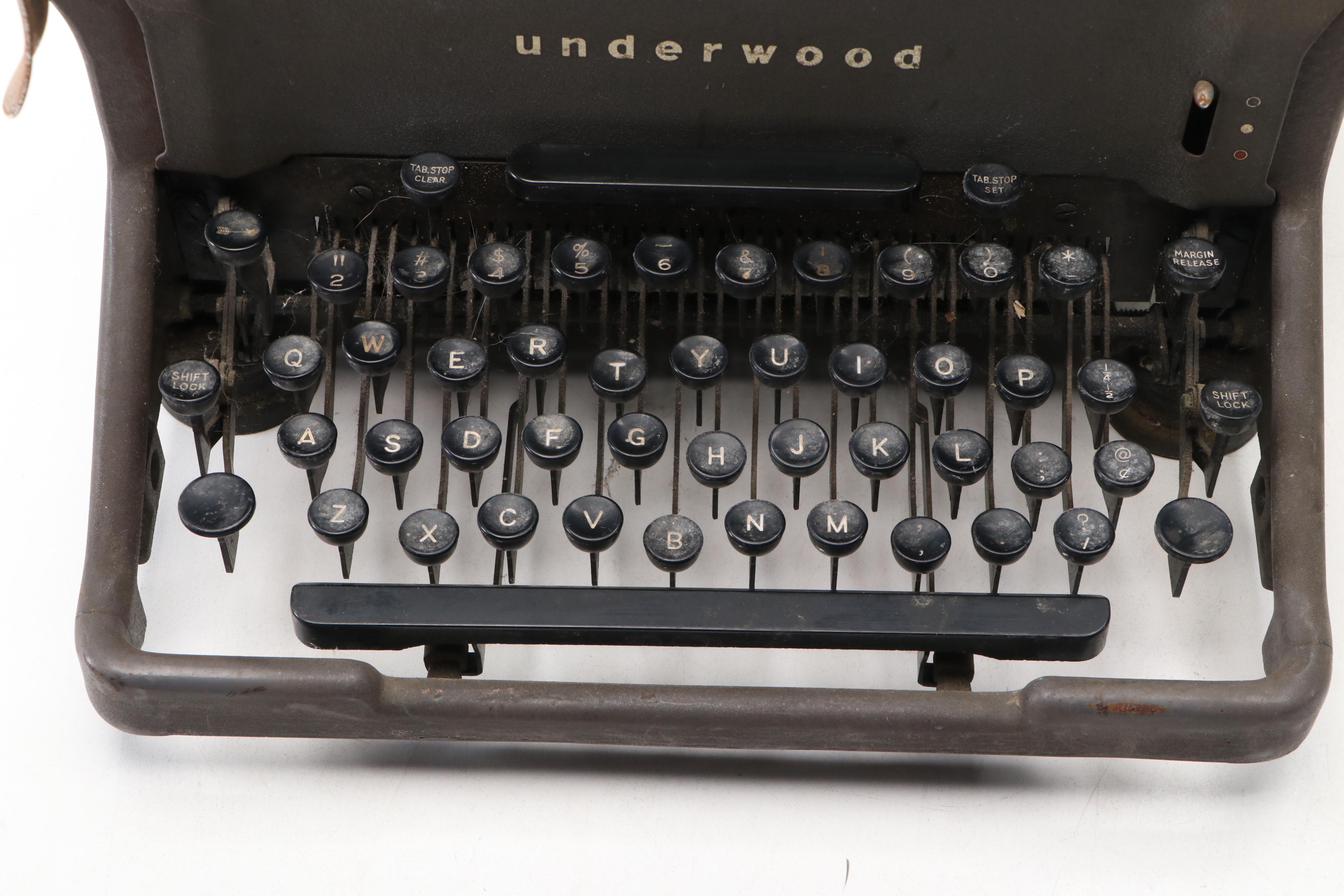 Underwood Desktop Typewriter, Early 20th Century