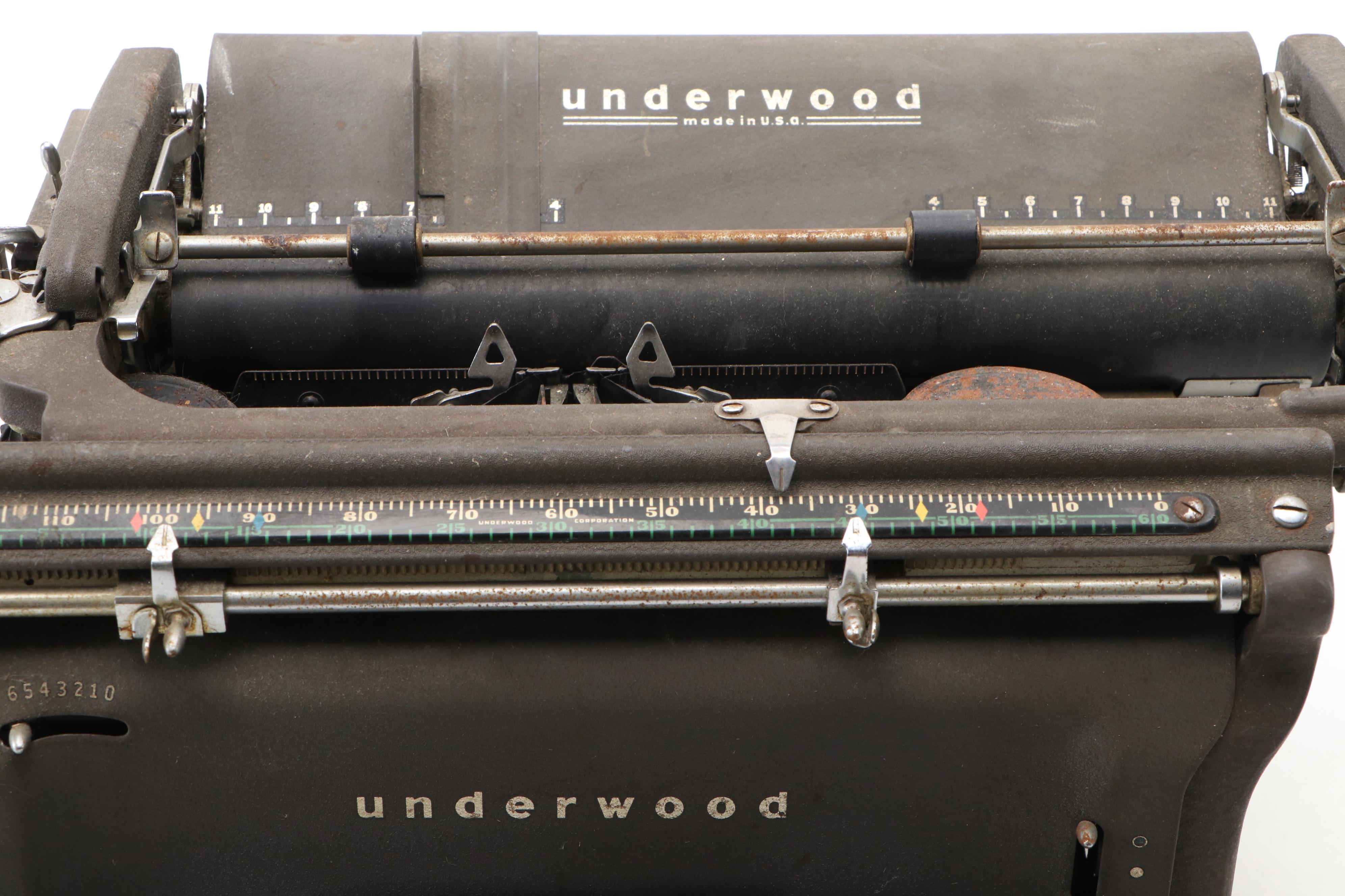 Underwood Desktop Typewriter, Early 20th Century