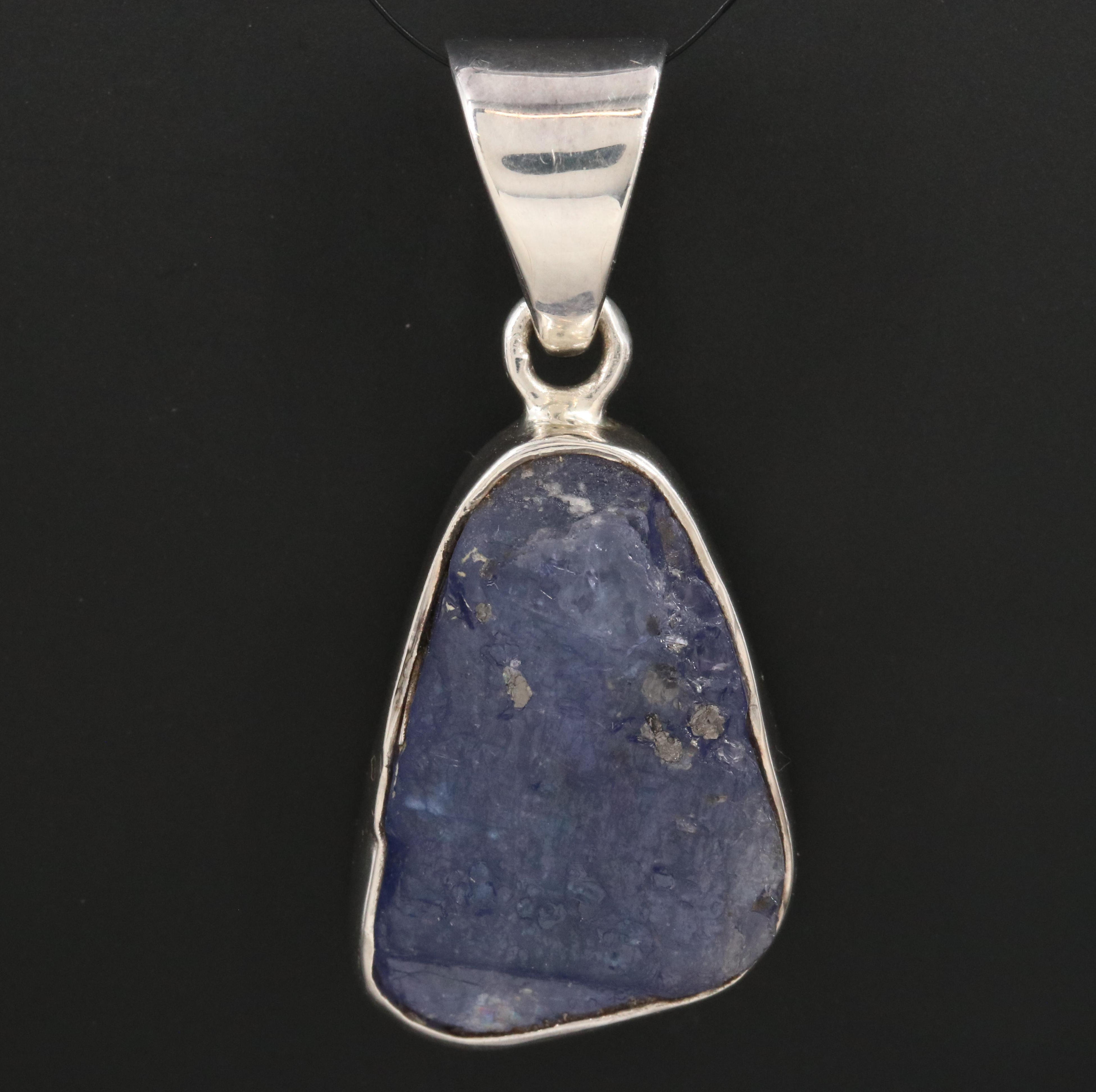 Sterling Tanzanite Pendant