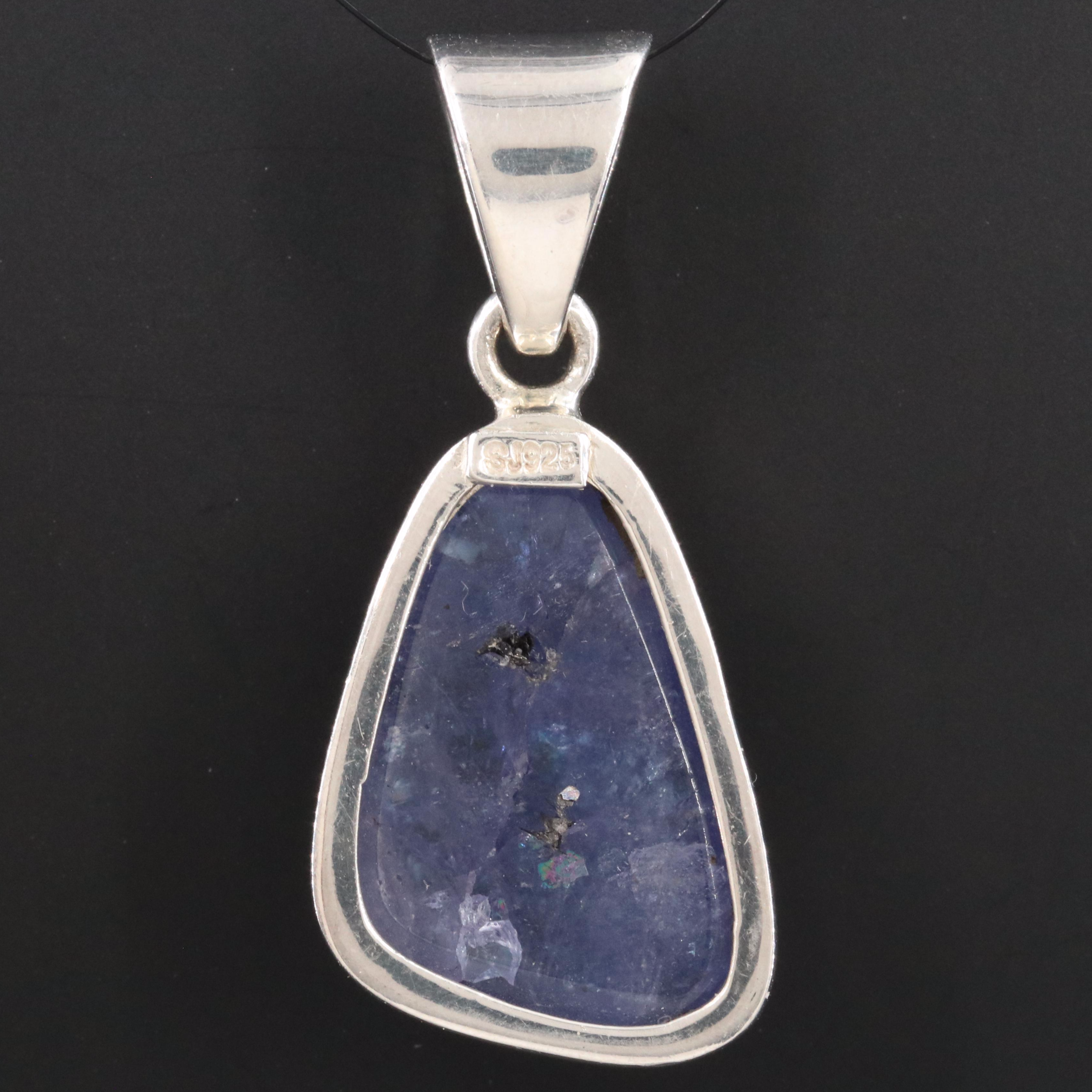 Sterling Tanzanite Pendant