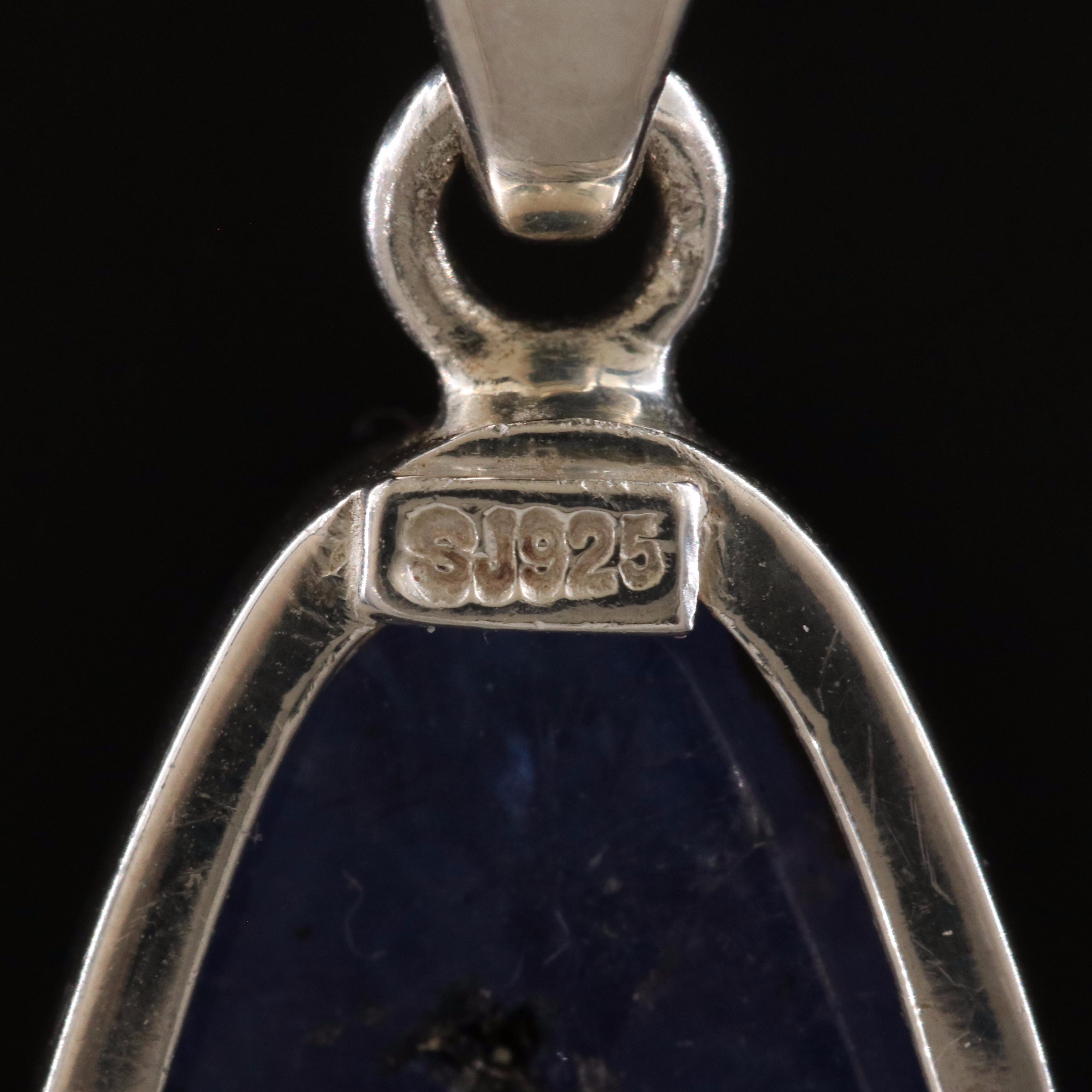 Sterling Tanzanite Pendant