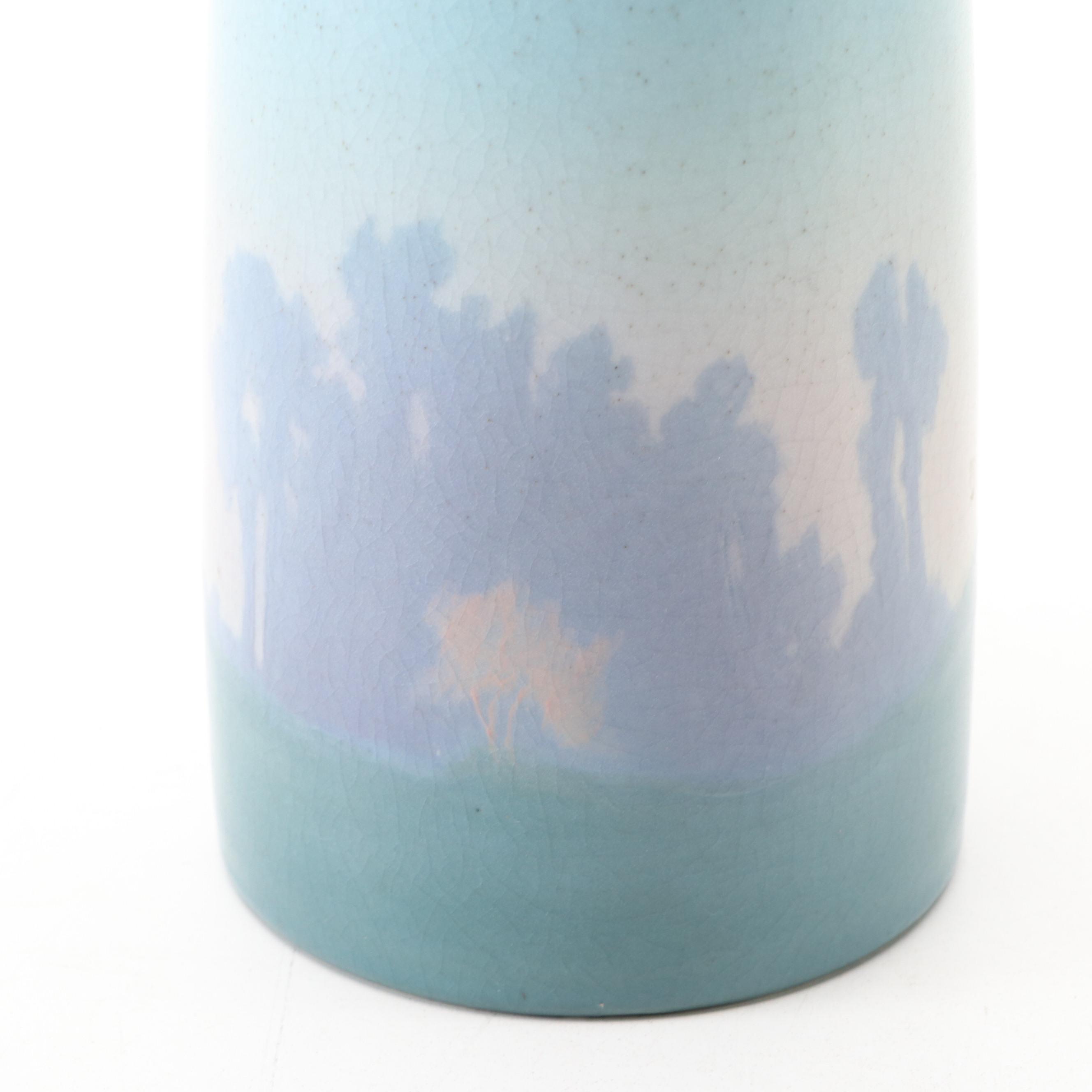 Rookwood Pottery Mary Grace Denzler Vellum Glaze Vase, 1916