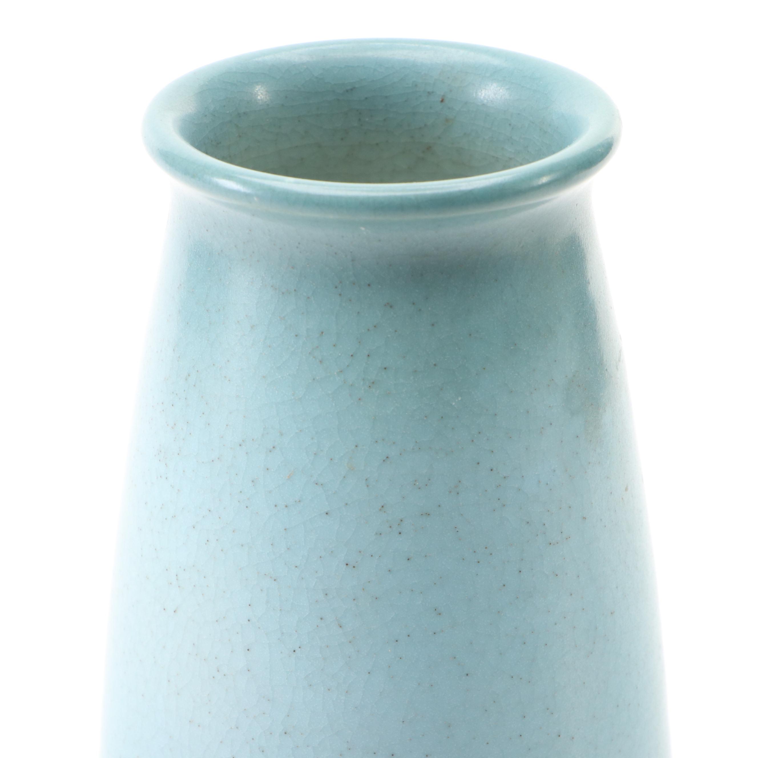 Rookwood Pottery Mary Grace Denzler Vellum Glaze Vase, 1916