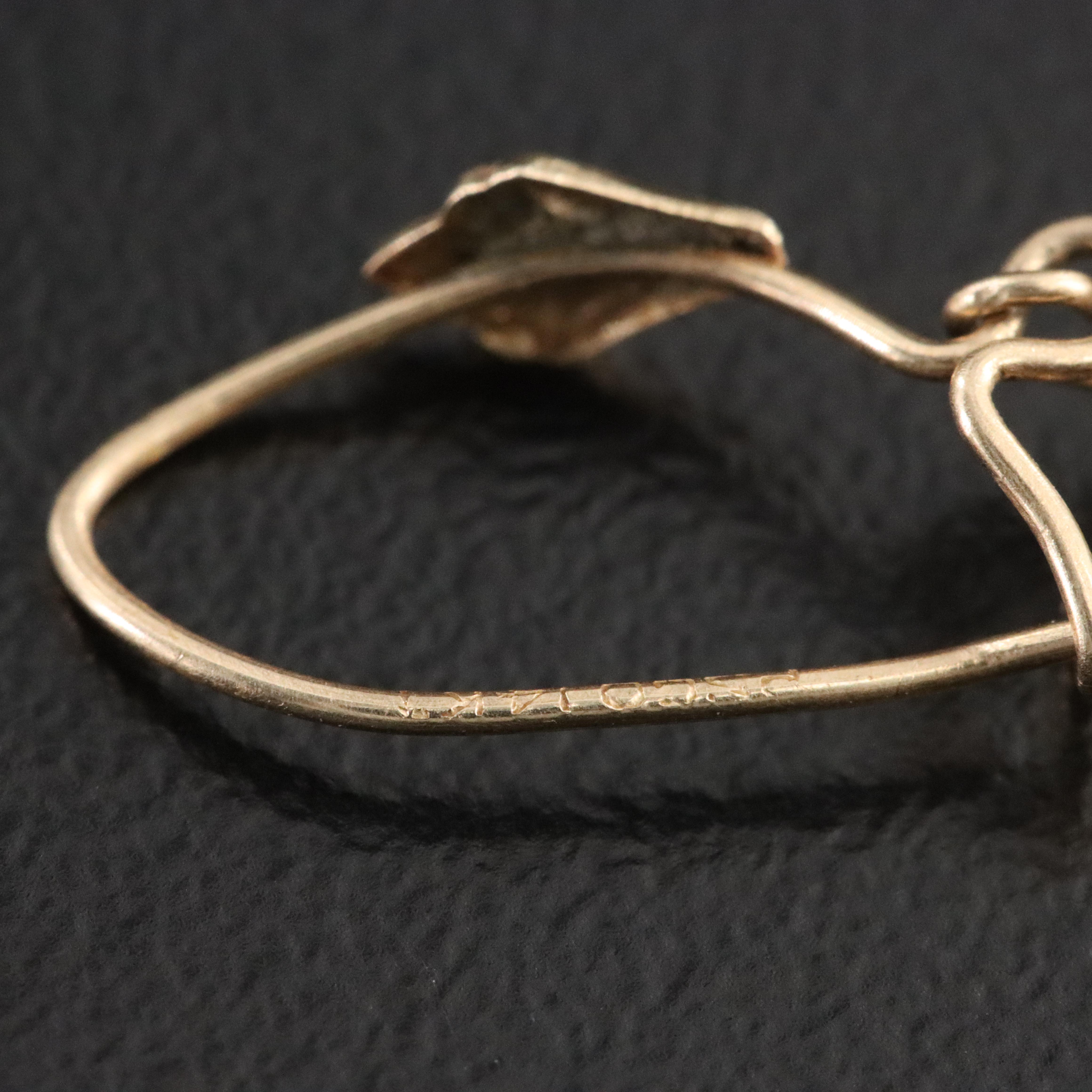 14K Graduated Pearl Earrings