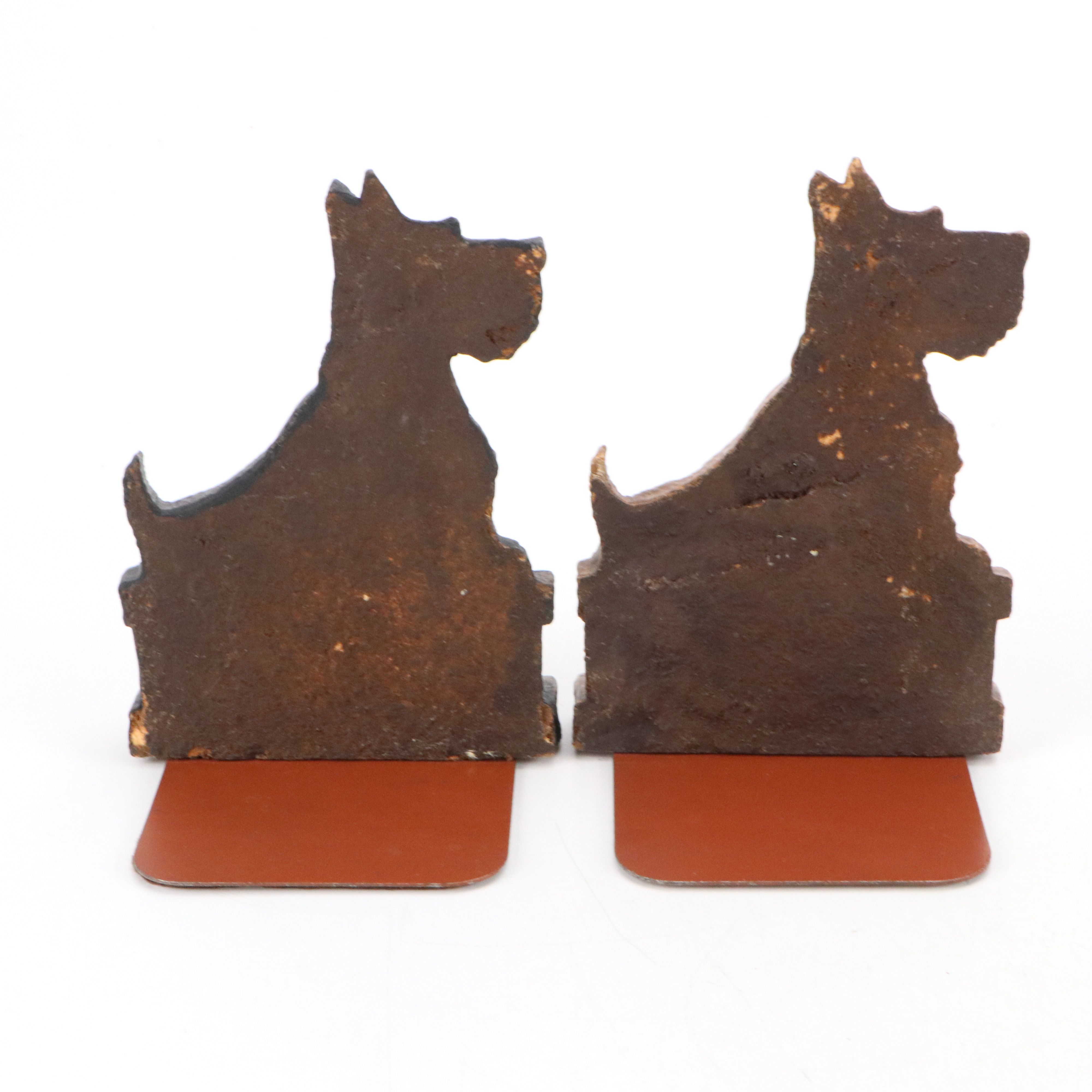 Collection of Scottish Terrier Dog Bookends, Mid to Late 20th C.