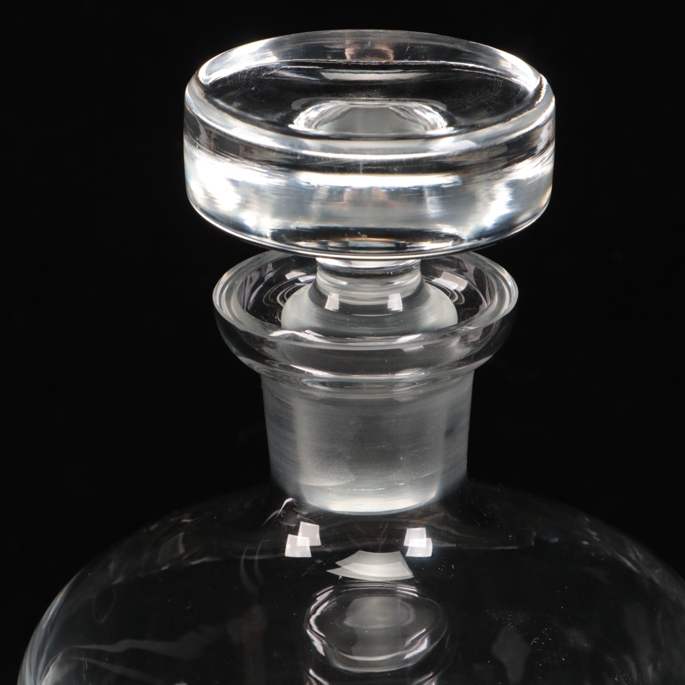 Sterling Cut Glass Golf Ball Decanter