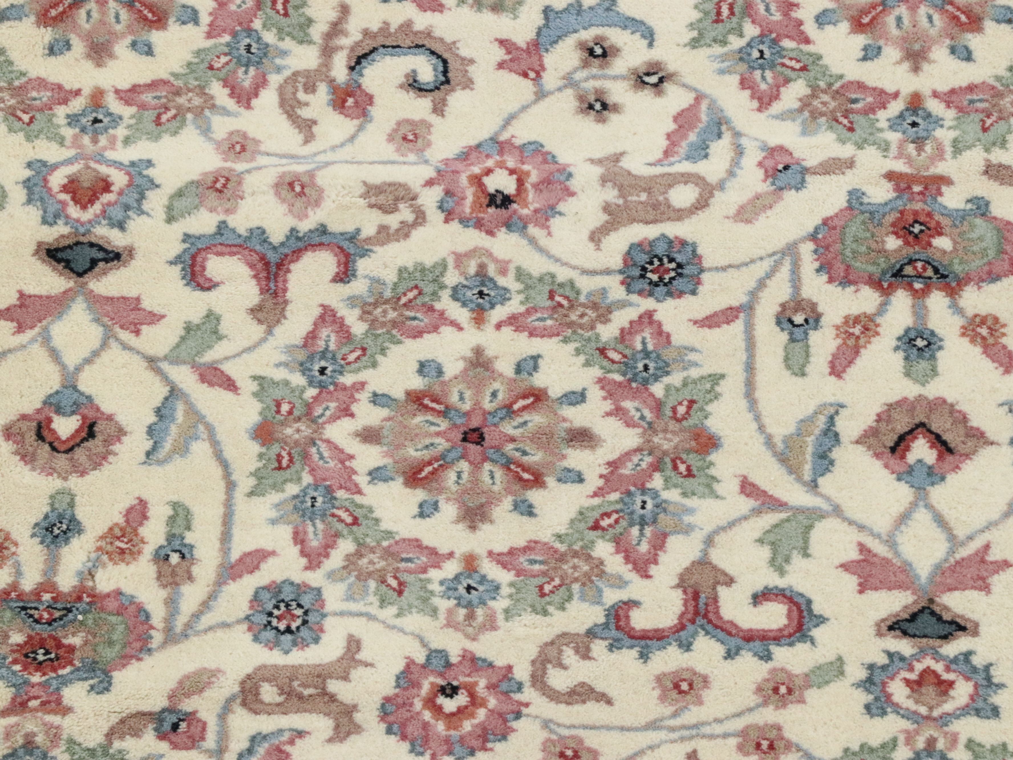 12'2 x 18'8 Hand-Knotted Sino-Persian Tabriz Room Sized Rug