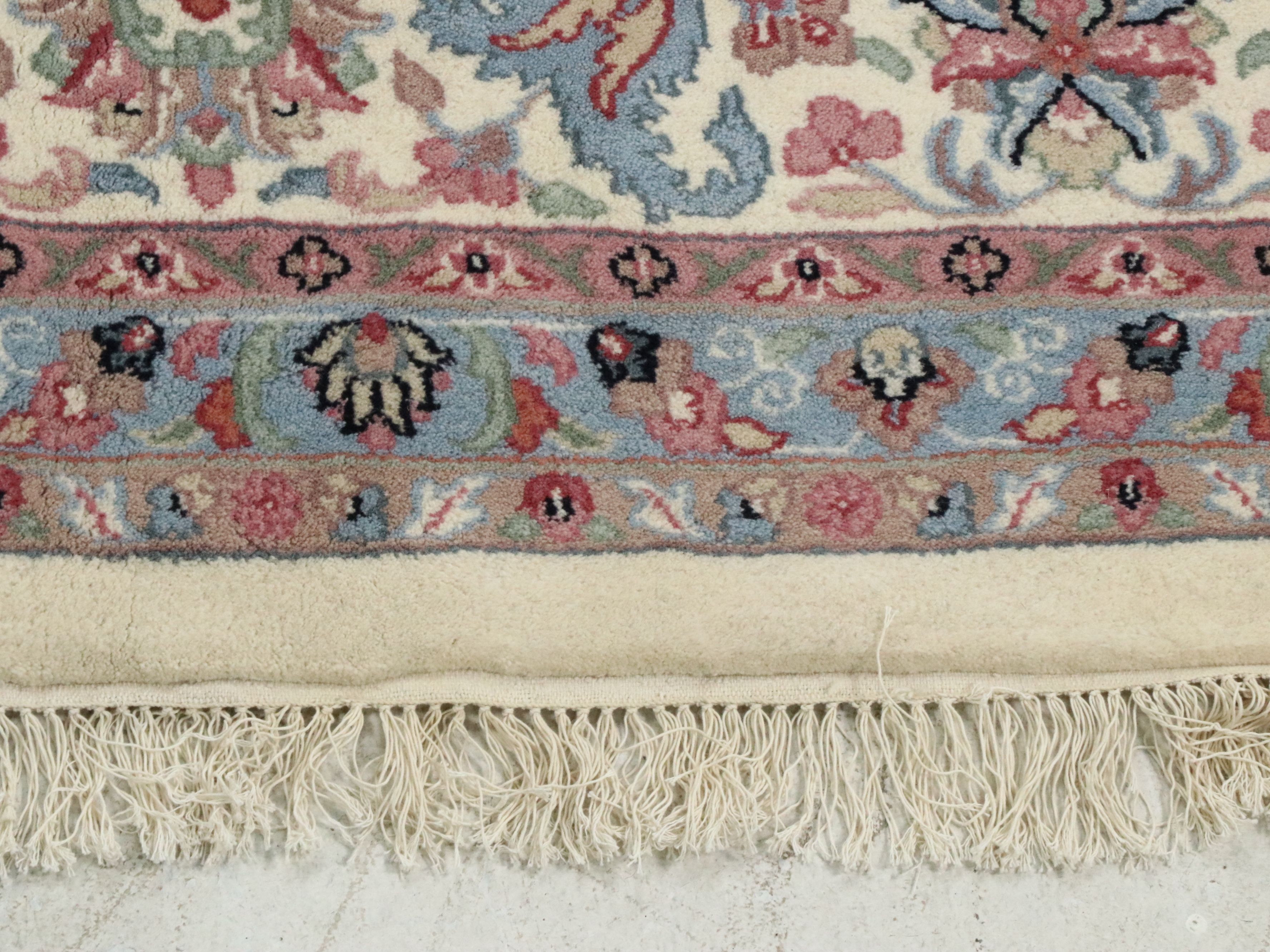 12'2 x 18'8 Hand-Knotted Sino-Persian Tabriz Room Sized Rug