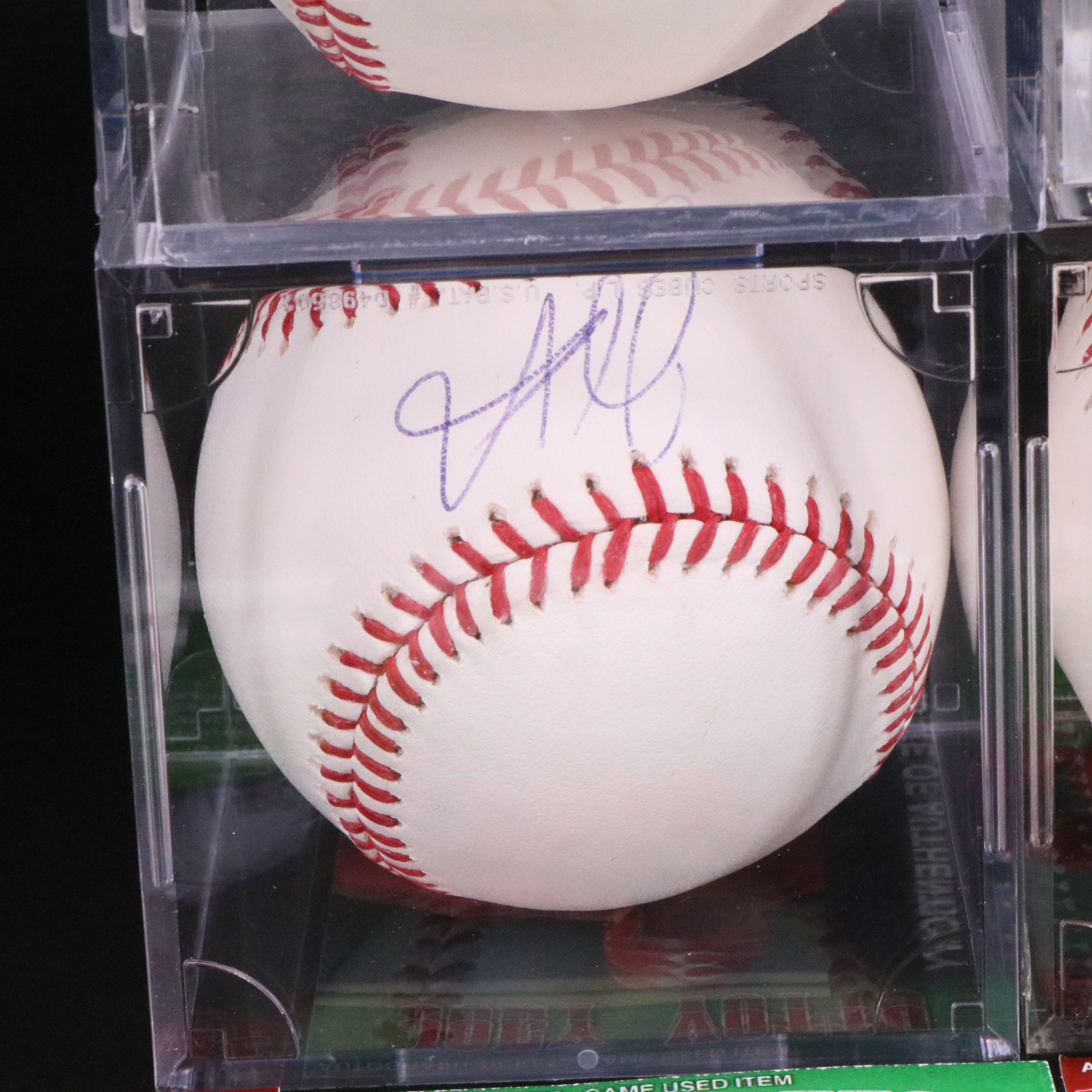 Joey Votto, Brandon Phillips, Homer Bailey, and Mike Leake Signed Baseballs