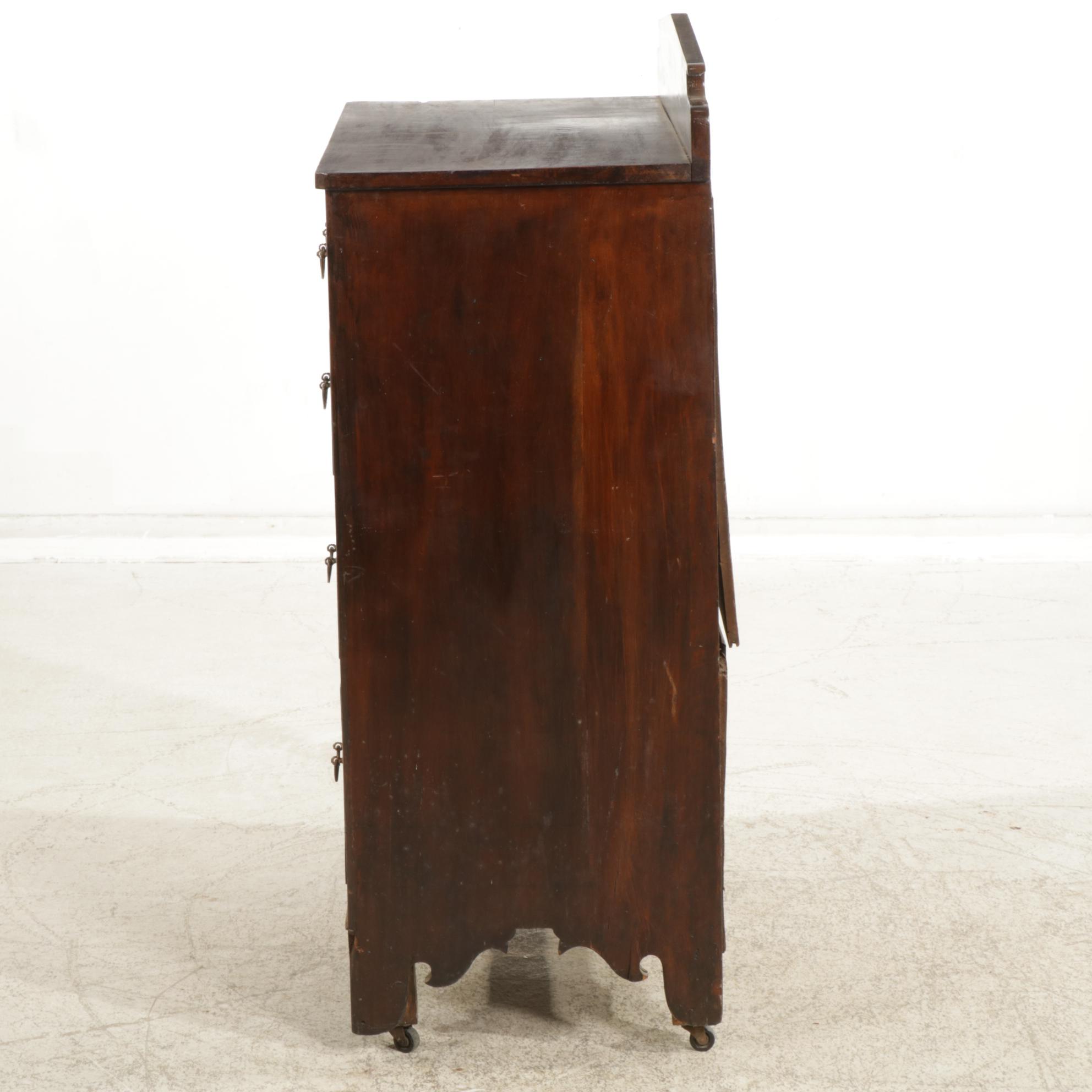 Mahogany Chest of Drawers, Late 19th to Early 20th Century