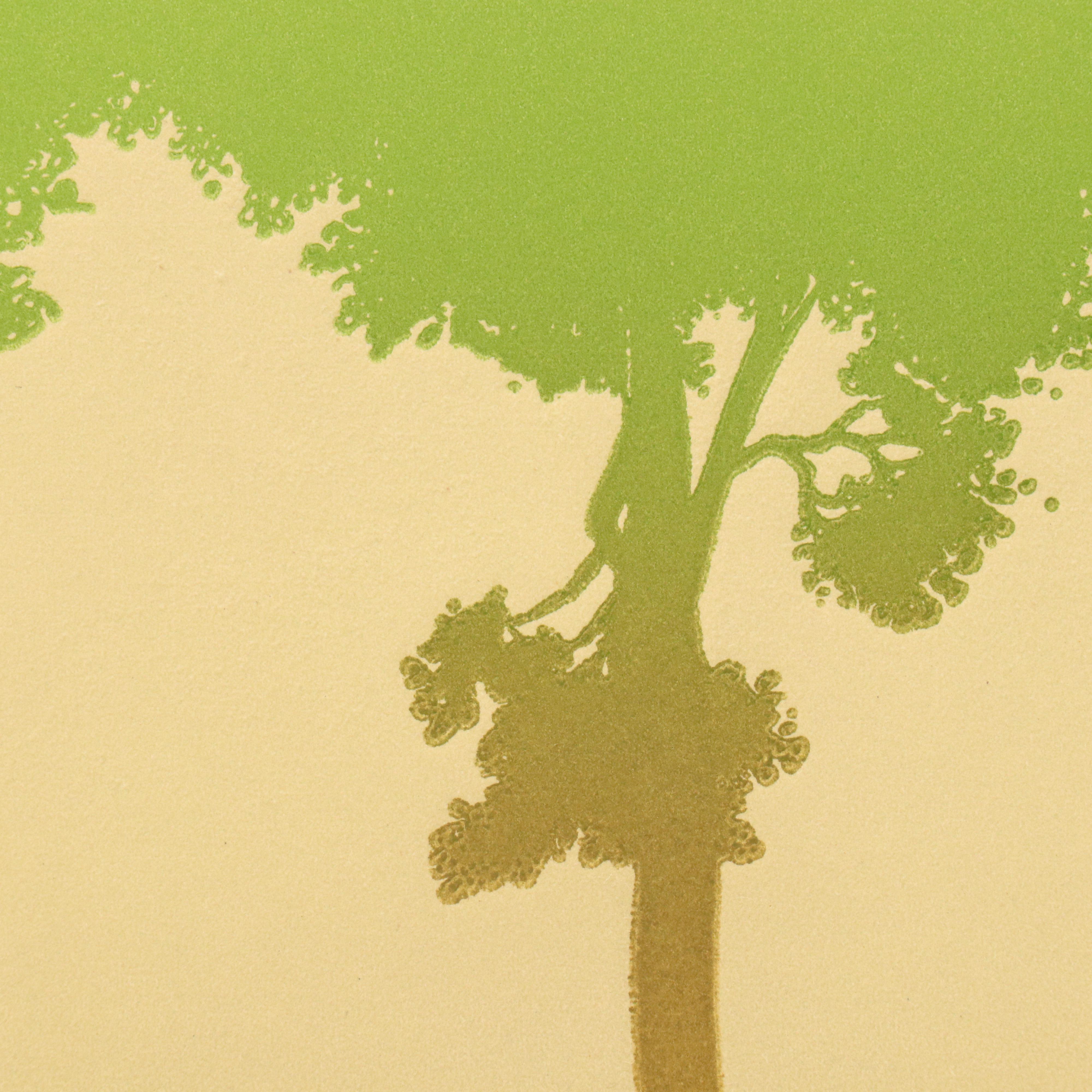 Cecy Davila Relief Print "Park I"