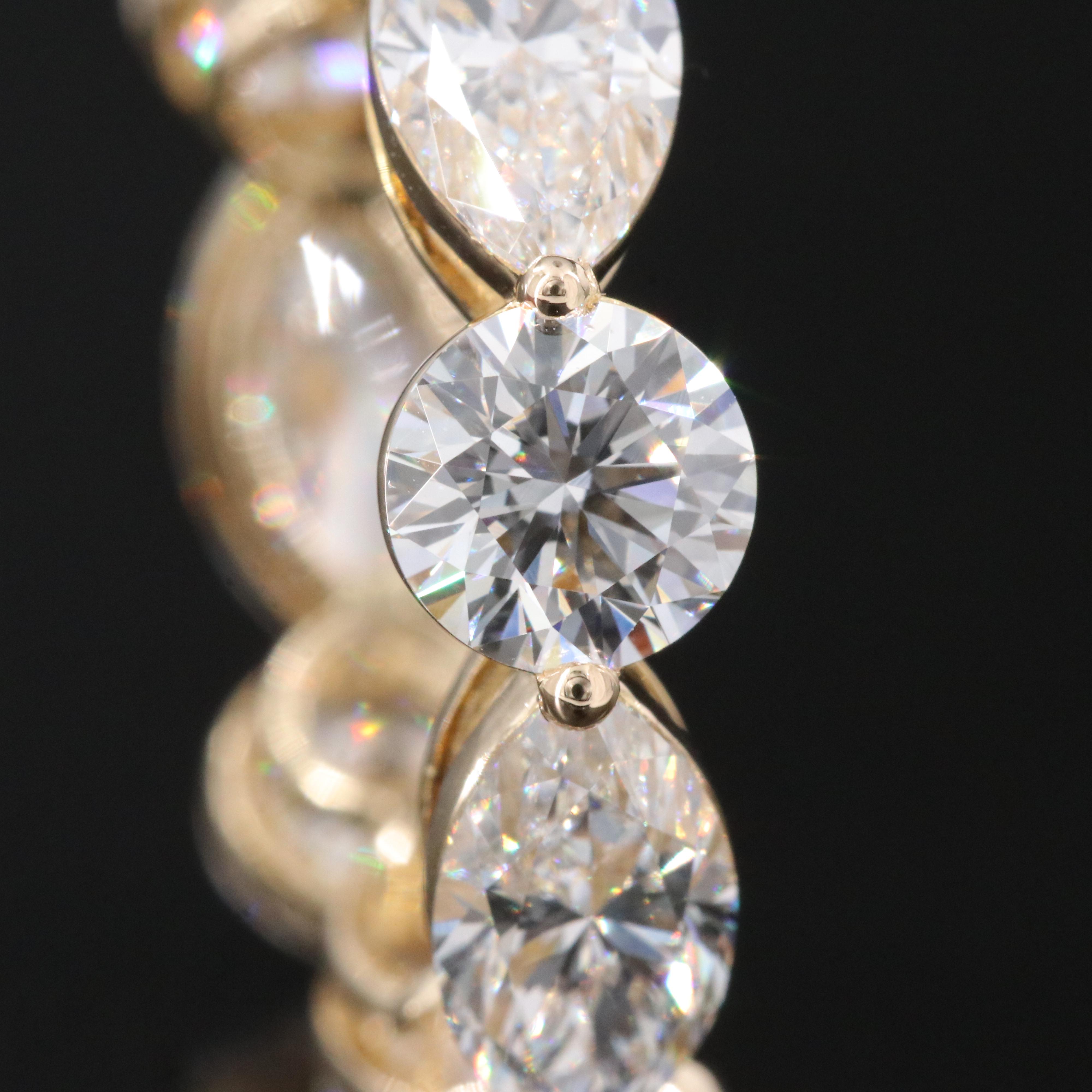 14K 7.70 CTW Lab Grown Diamond Eternity Band