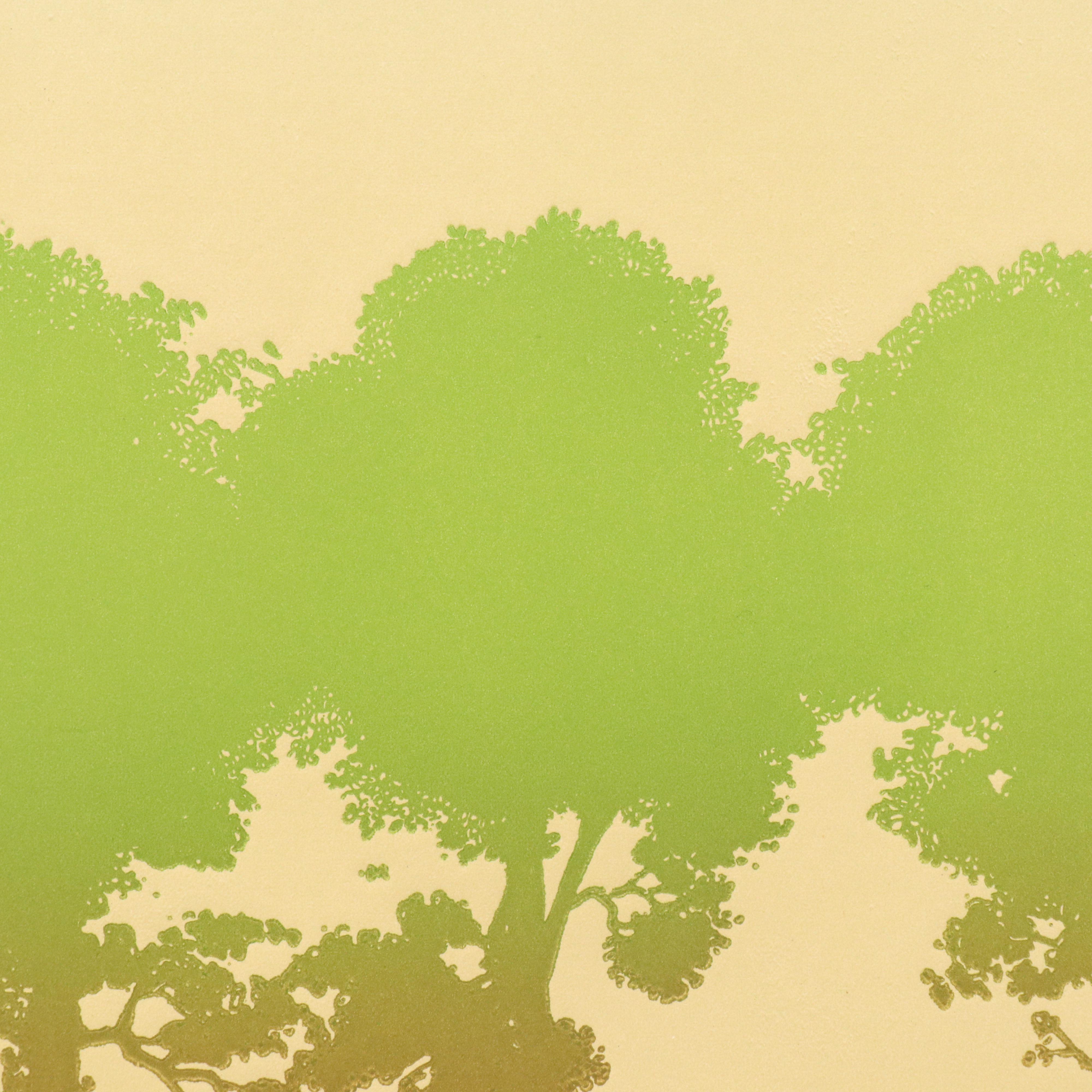 Cecy Davila Relief Print "Park I"