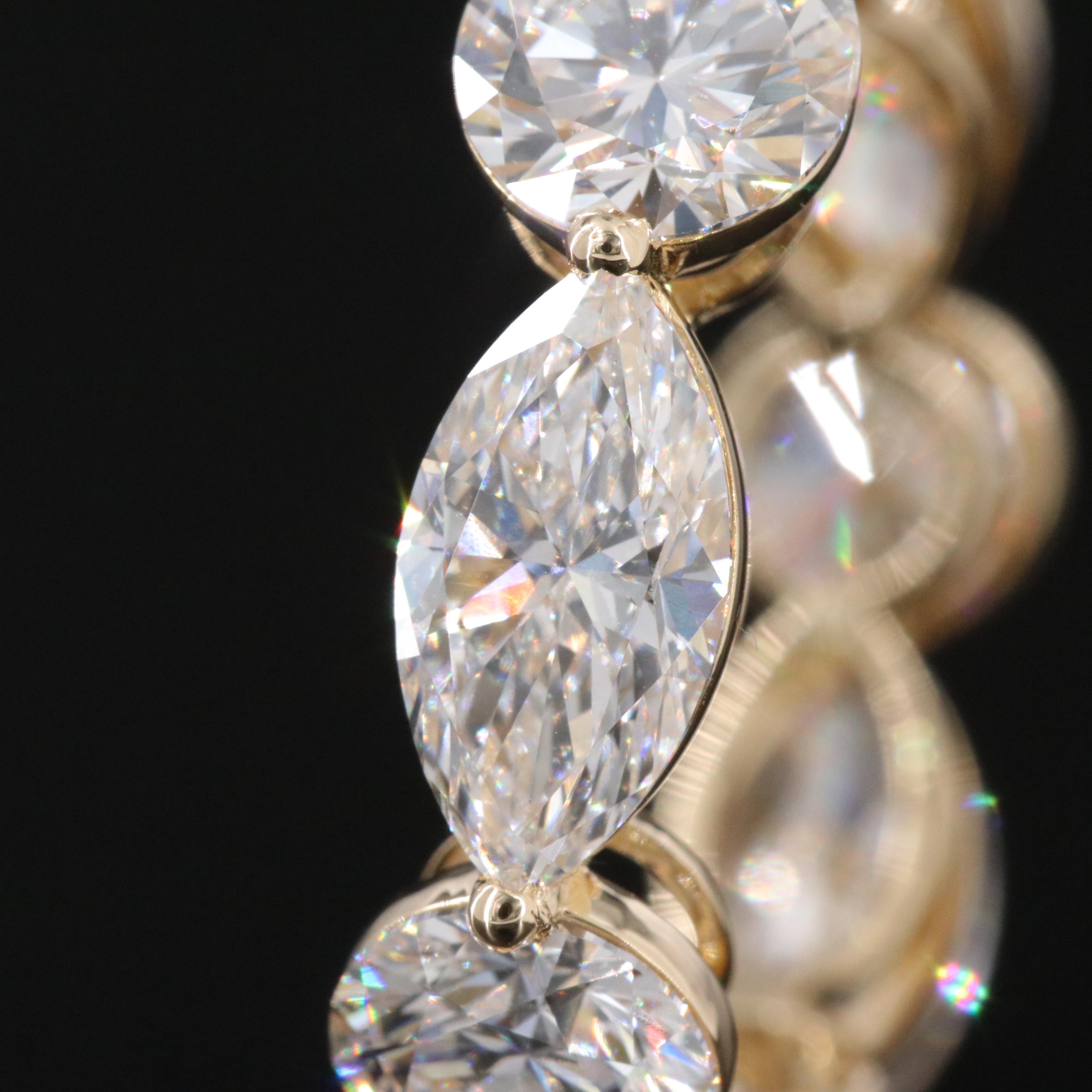 14K 7.70 CTW Lab Grown Diamond Eternity Band