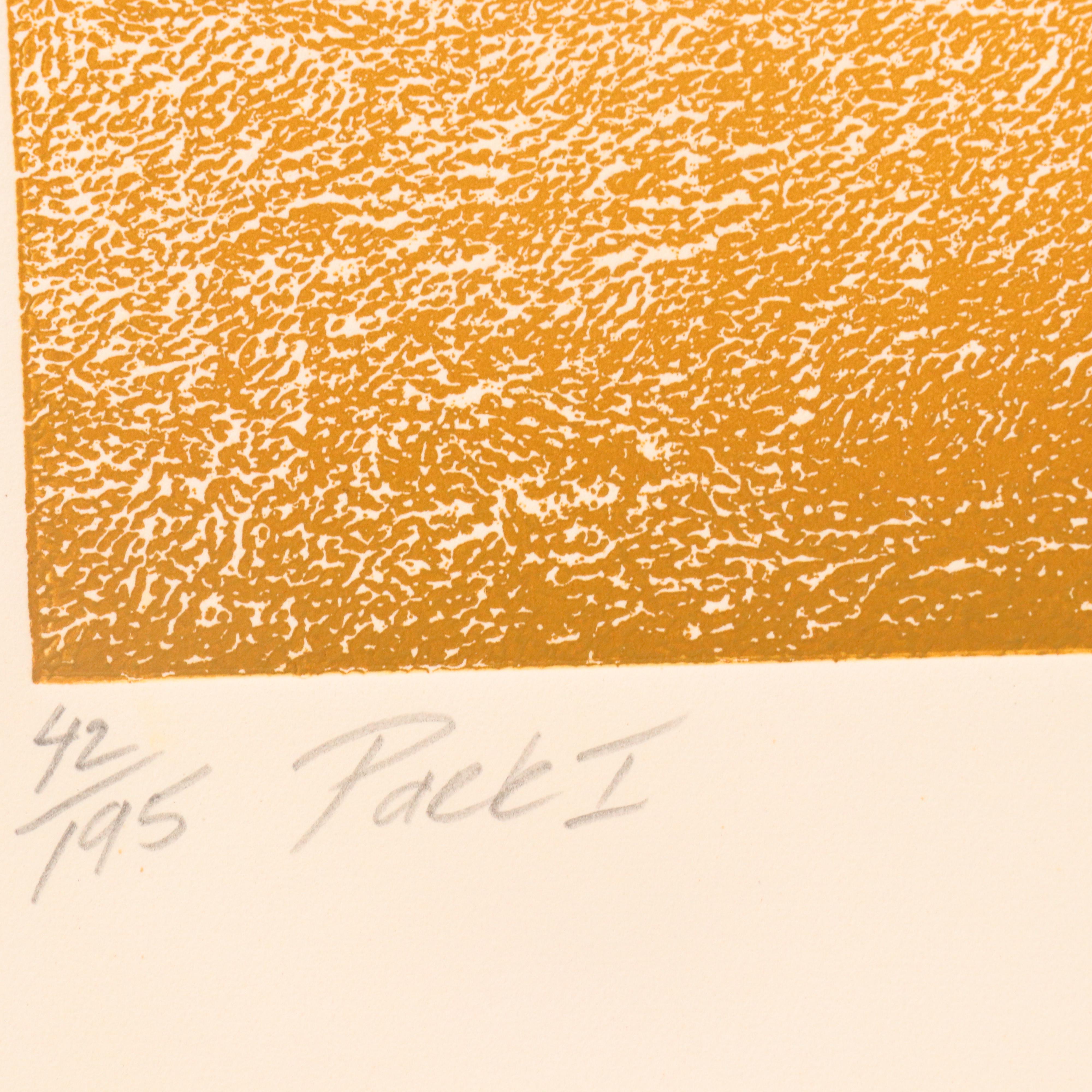 Cecy Davila Relief Print "Park I"