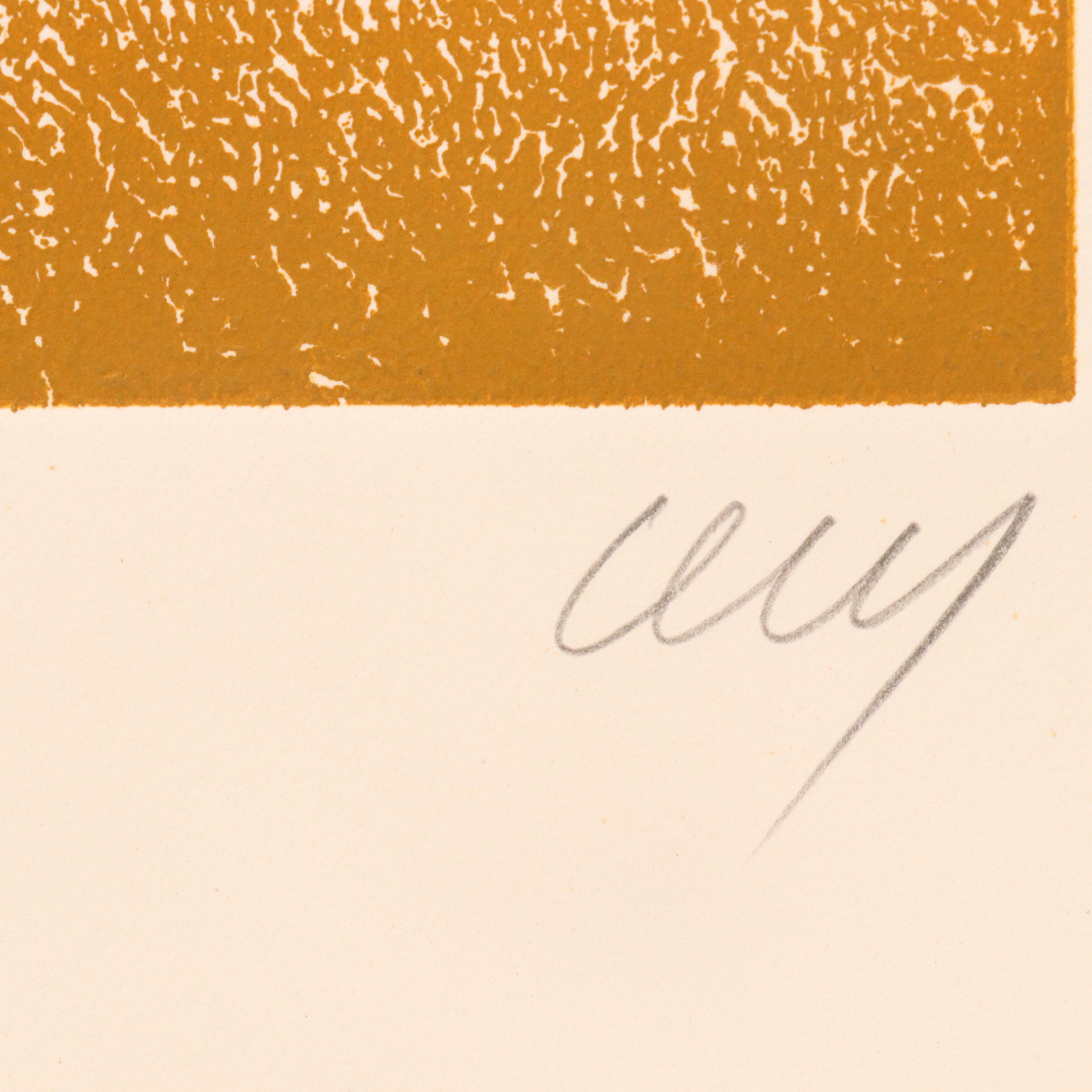 Cecy Davila Relief Print "Park I"