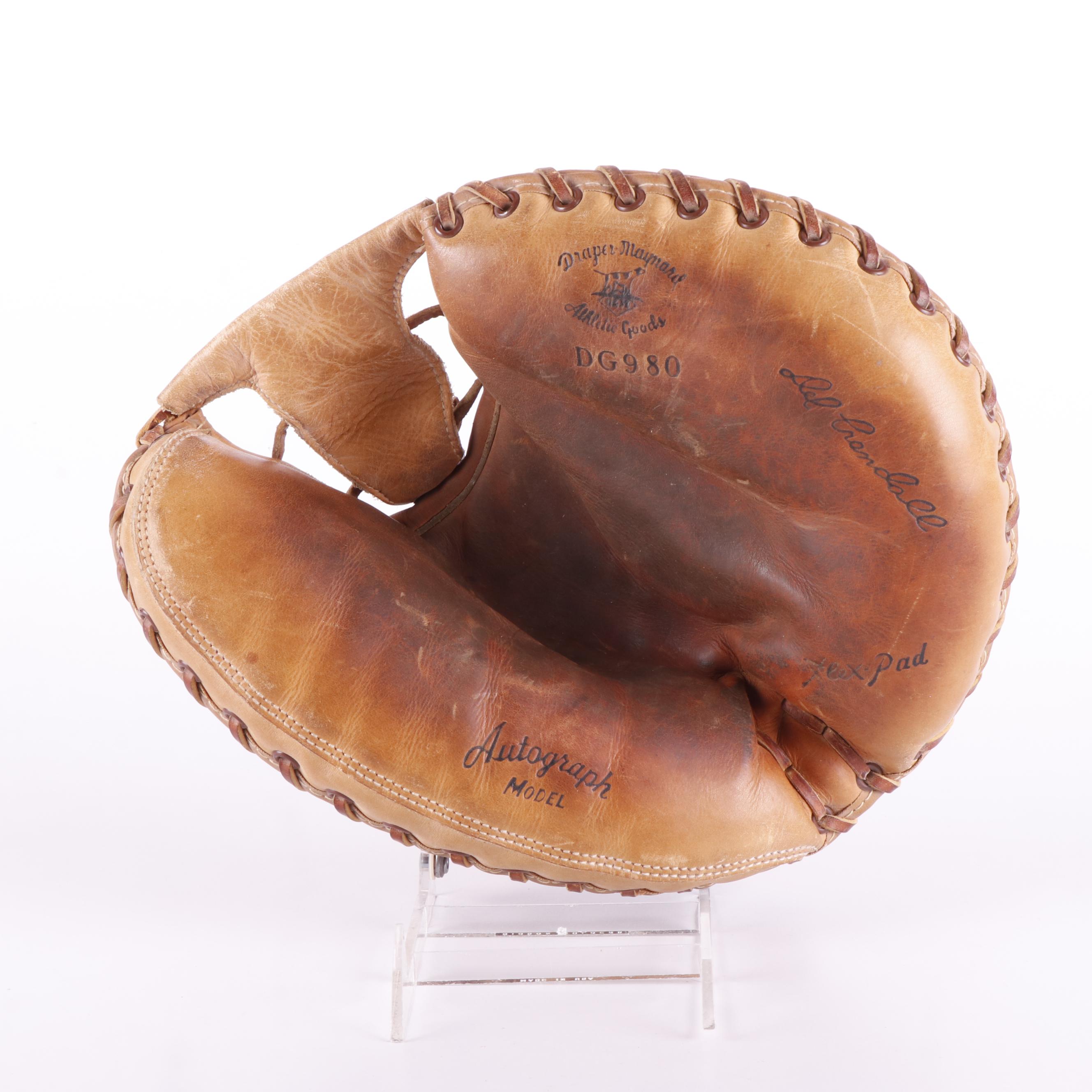 Rawlings OV-62 Stan Lopata Model Catcher's Mask with DG980 Model Mitt, & More