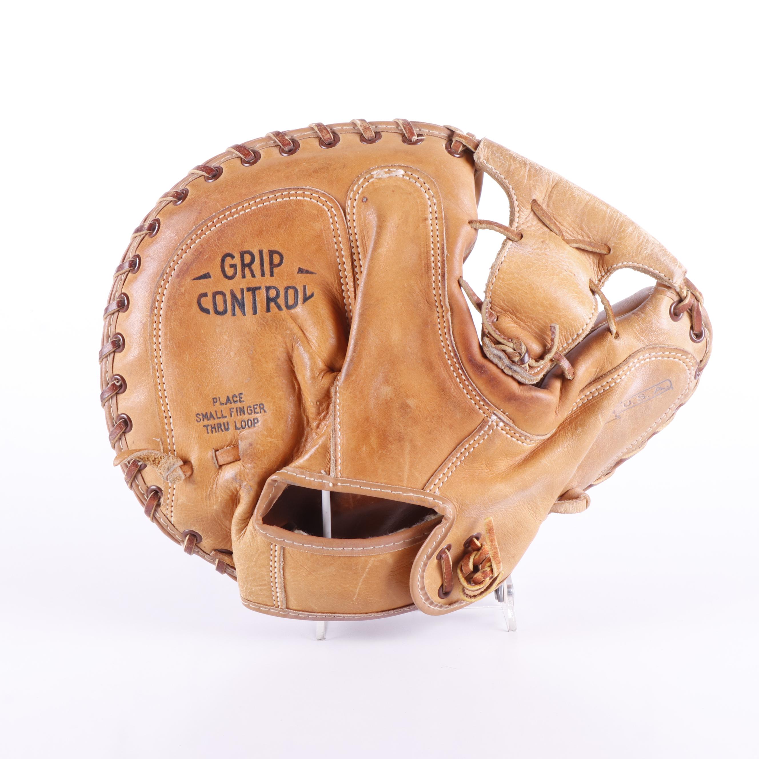 Rawlings OV-62 Stan Lopata Model Catcher's Mask with DG980 Model Mitt, & More