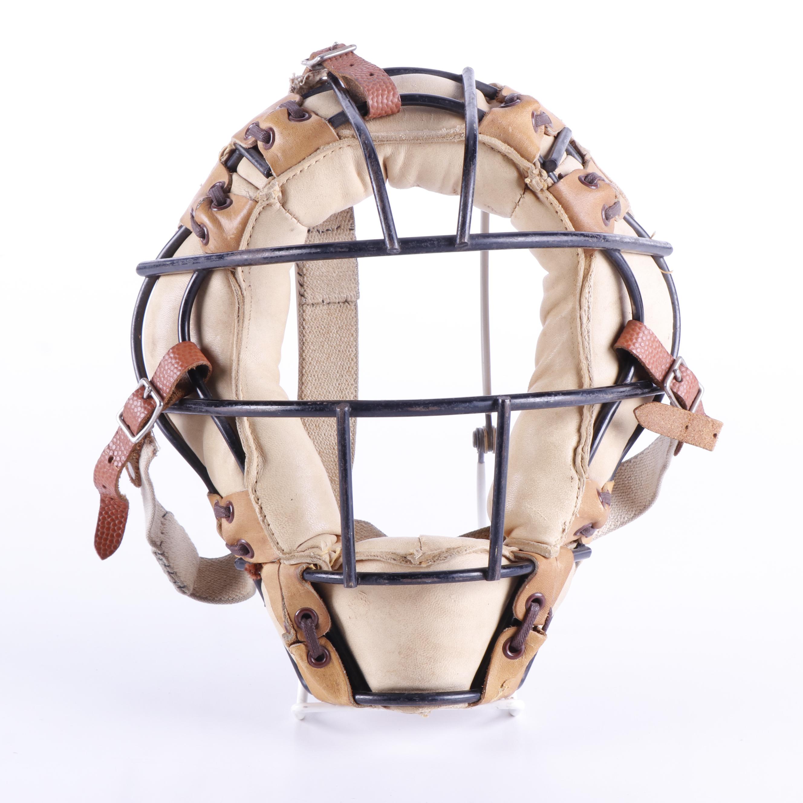 Rawlings OV-62 Stan Lopata Model Catcher's Mask with DG980 Model Mitt, & More