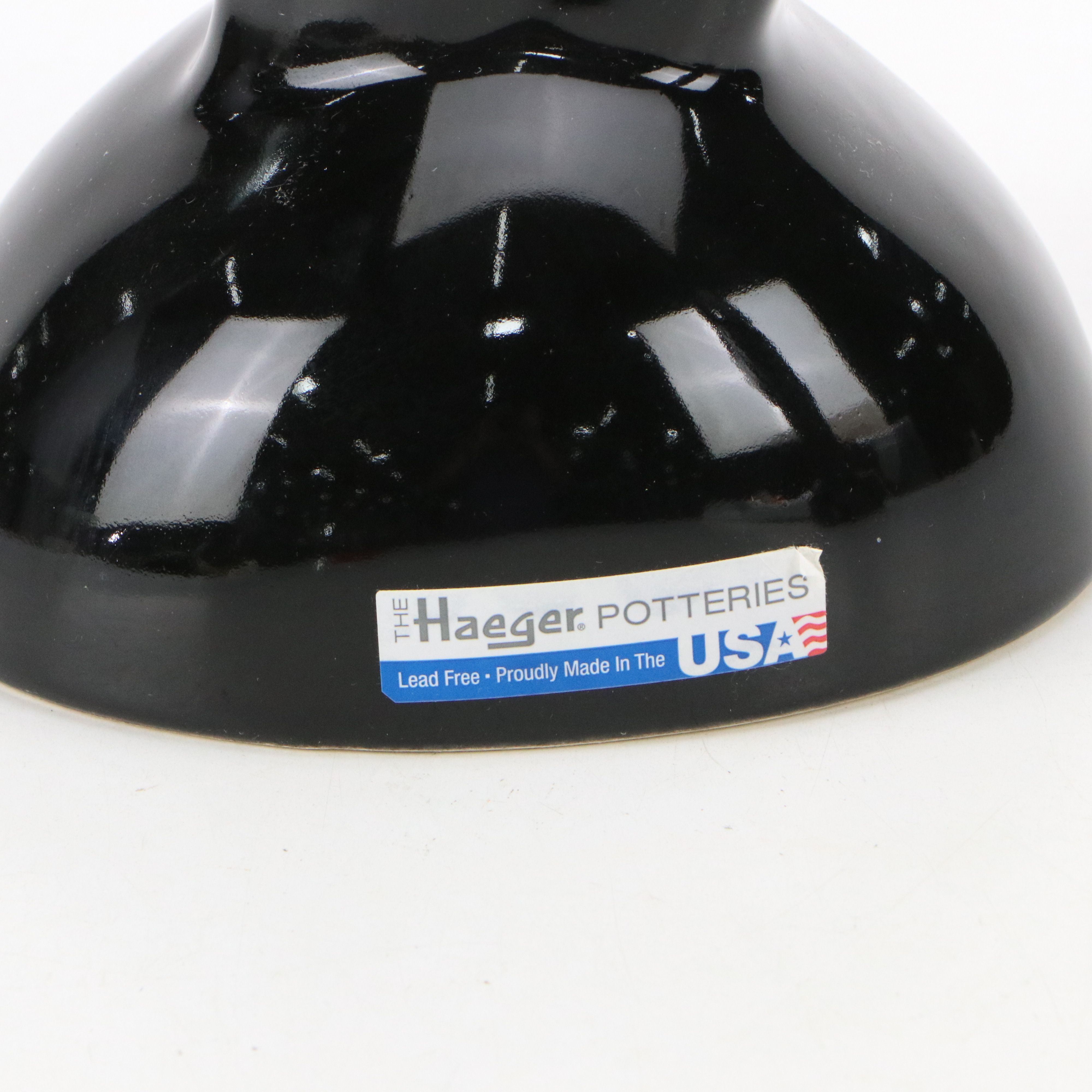 Pair of Haeger Ceramic Gazelles, Mid-20th Century