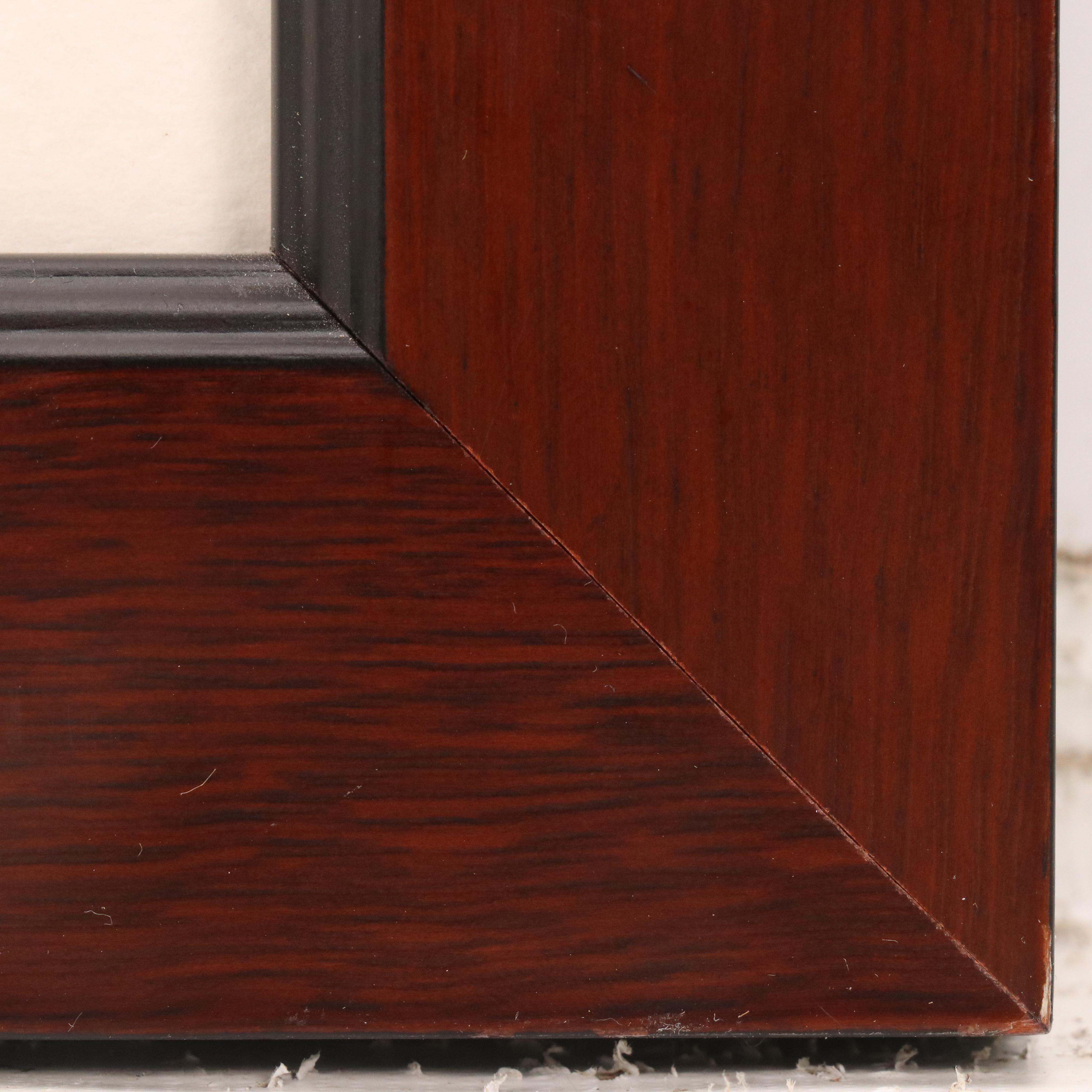 Offset Lithograph After Edward S. Curtis "Painting a Hat - Nakoaktok," 2004