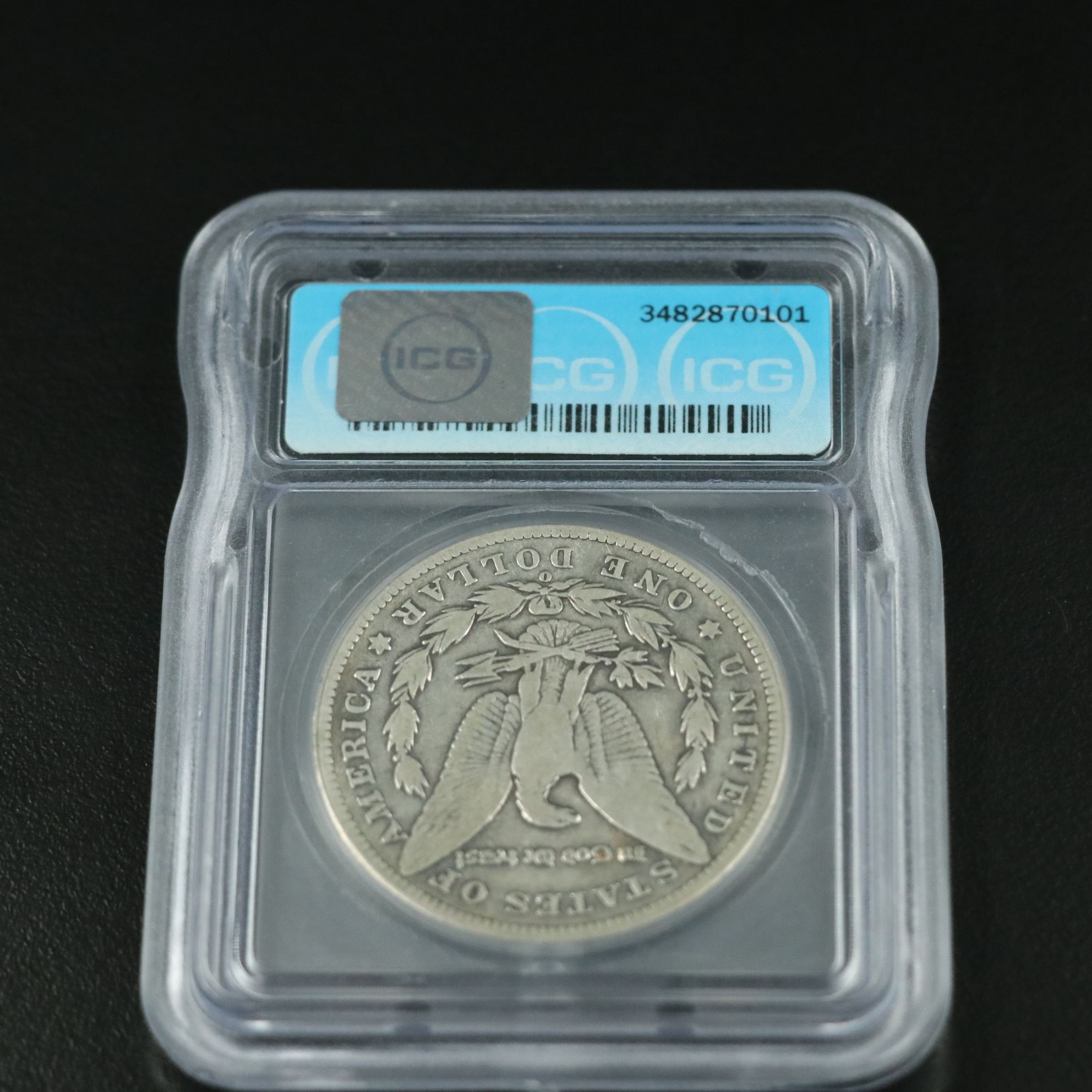 ICG Graded G6 Low Mintage 1893-O Morgan Silver Dollar