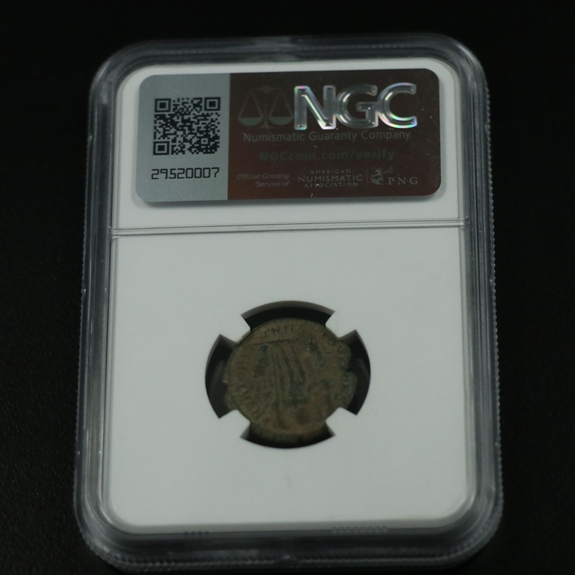 Ancient Roman Imperial Radiate Reduced Follis Coin of Licinius I, ca. 320 A.D.