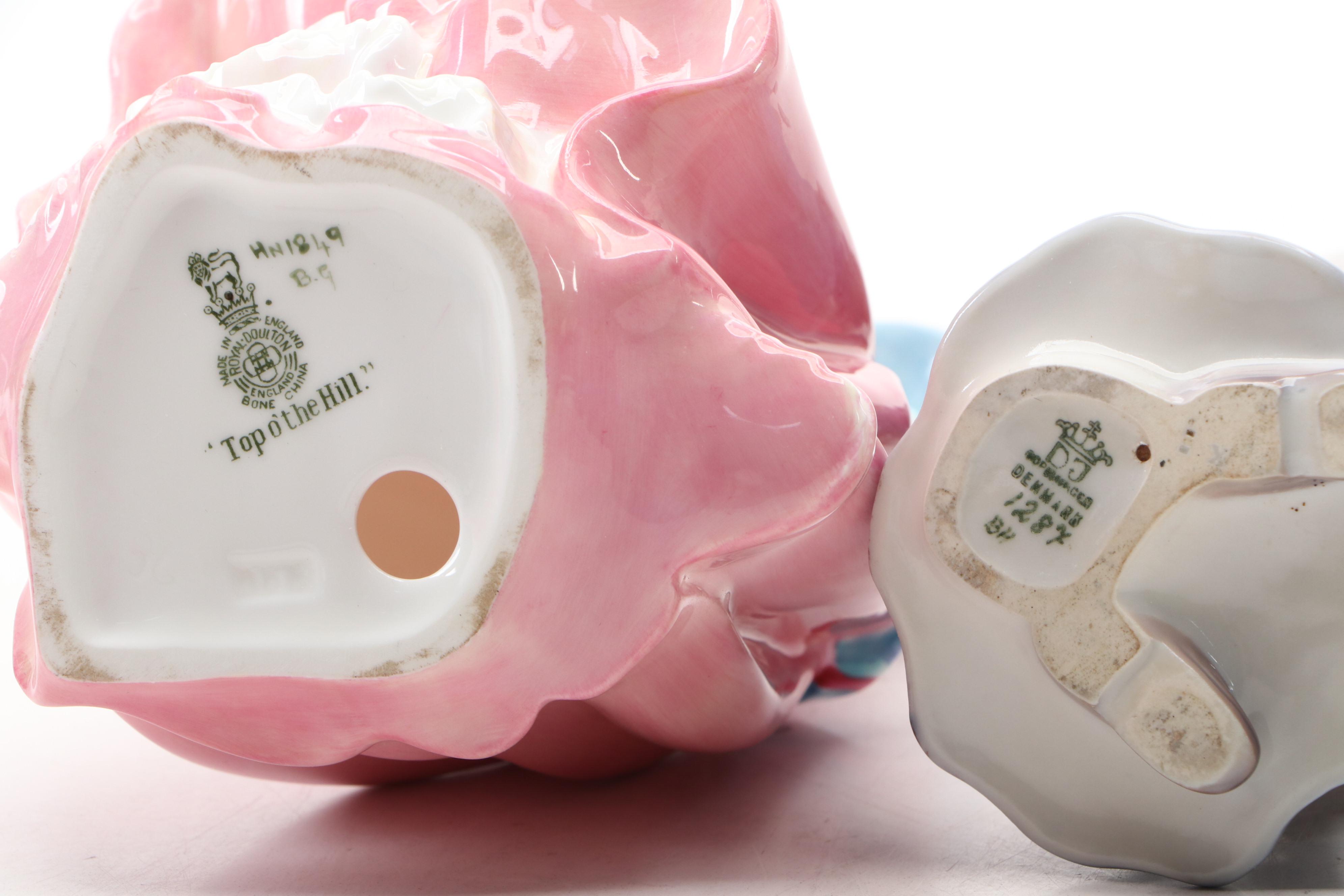 Royal Doulton, Dahl Jensen and Hutschenreuther Porcelain Figurines