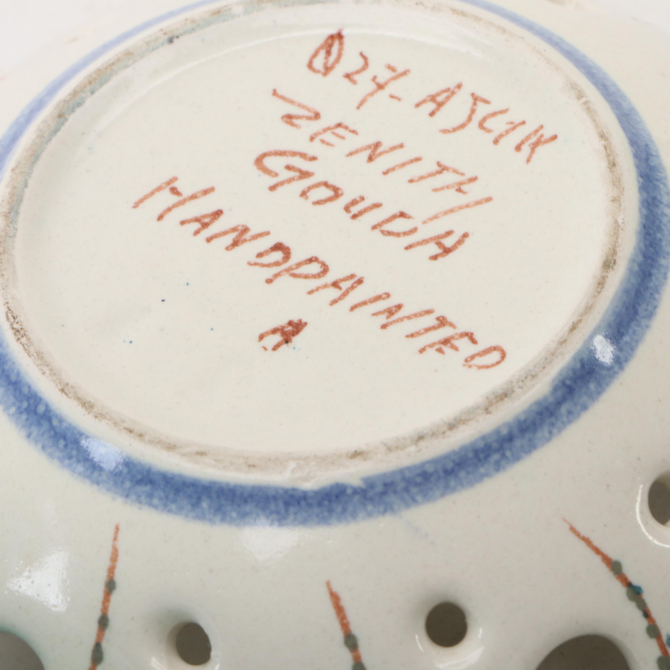 Tiffany & Co. Porcelain Box with Gustavsberg and Zenith Gouda Pottery Dishes