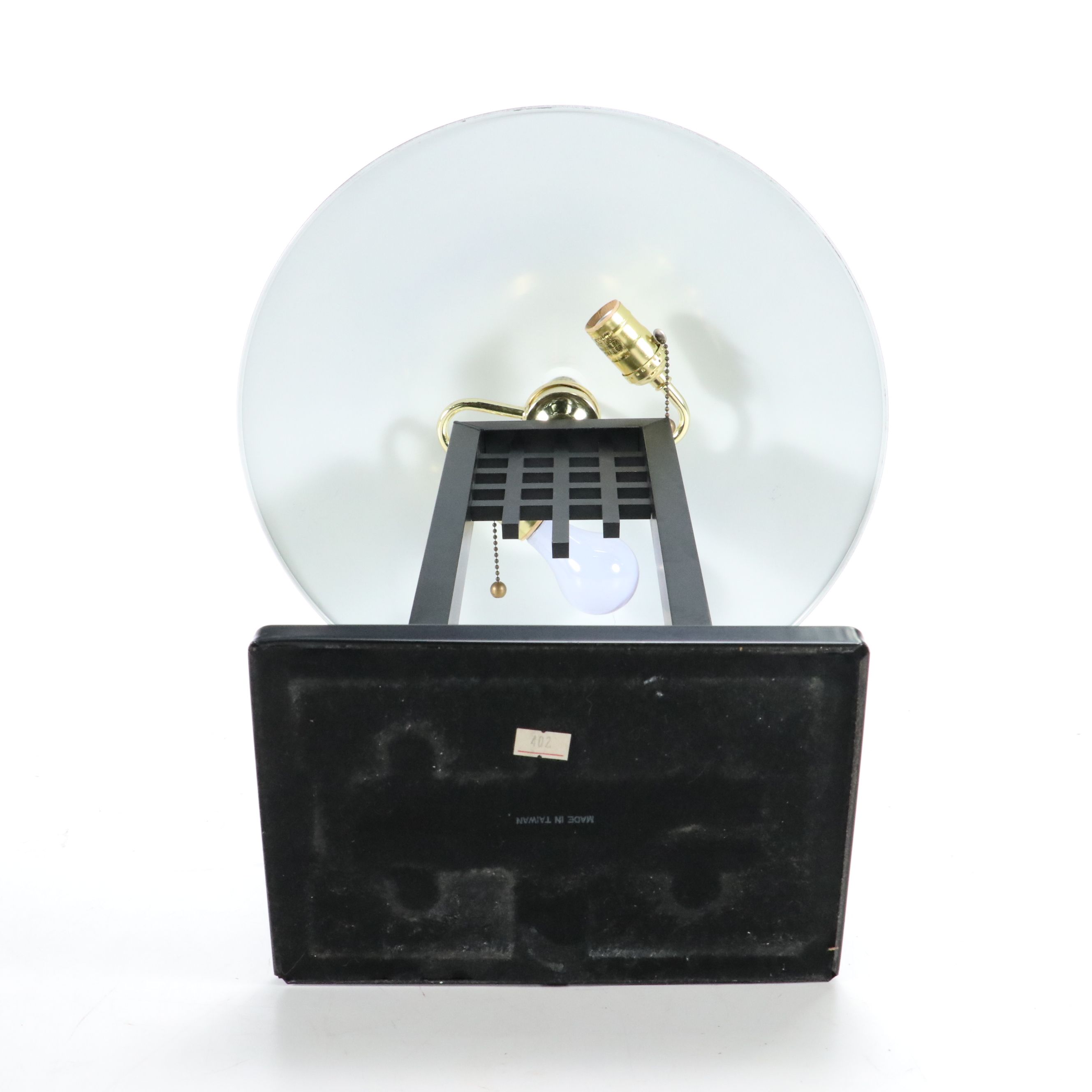 Postmodern Style Black Metal Table Lamp